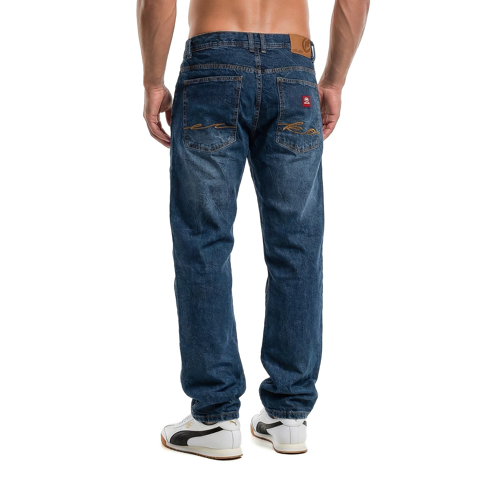 Ecko Unltd. Loose-fit-Jeans Jeans Ecko Unltd.Fat Bro Baggy "Ecko"-Logo auf Gesäßtaschen – Bild 2 von 2