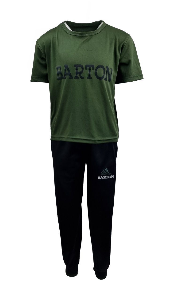 Hessis Jogginganzug Kinder Jungen Trainingsanzug Jogginganzug 3tlg Sportanzug JF60 (Set, mit Jacke, mit T-Shirt, mit Jogginghose)