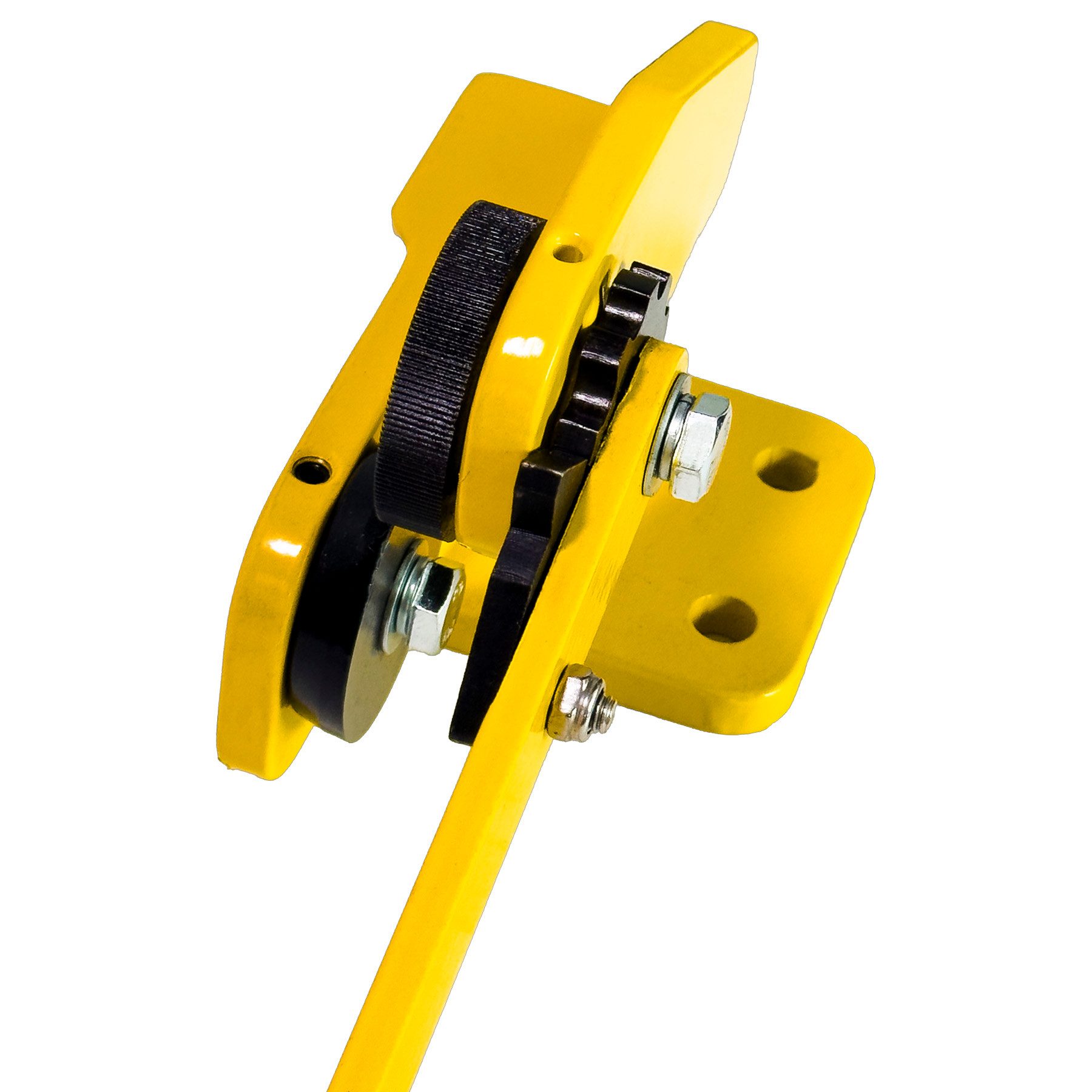 WELDINGER Blechschere Handhebel Kurven-Blechschere für Blech bis 1,5 mm Stärke, (1-tlg), robuste Stahlkonstruktion für die Werkbankmontage – Bild 5 von 5