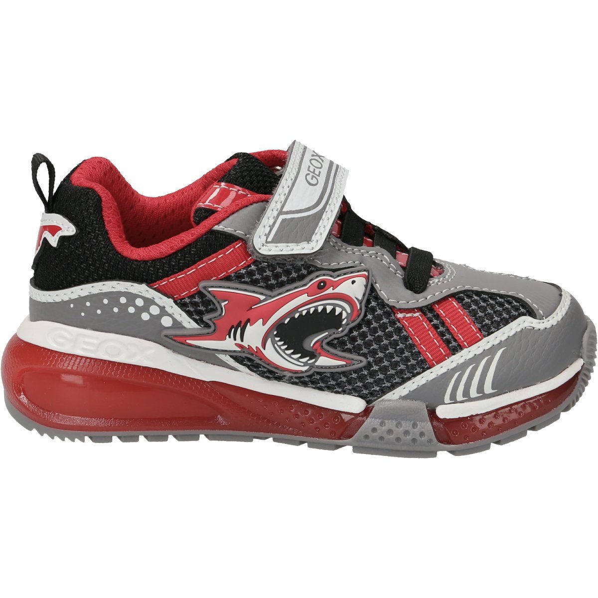 Geox Sneaker (grey/red) BAYONYC Grau