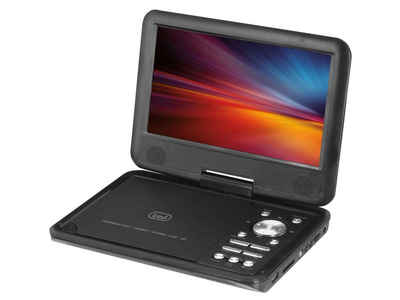 trevi Tragbarer 9" DVD-Player Portabler DVD-Player (CD,DVD, Kopfhöreranschluss, inkl. Gamepad und Spiele-CD)