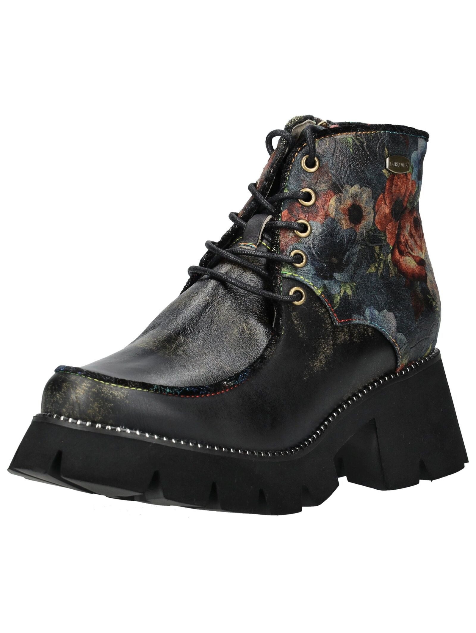 LAURA VITA LAURA VITA Stiefelette Leder/Textil Schnürstiefelette günstig online kaufen