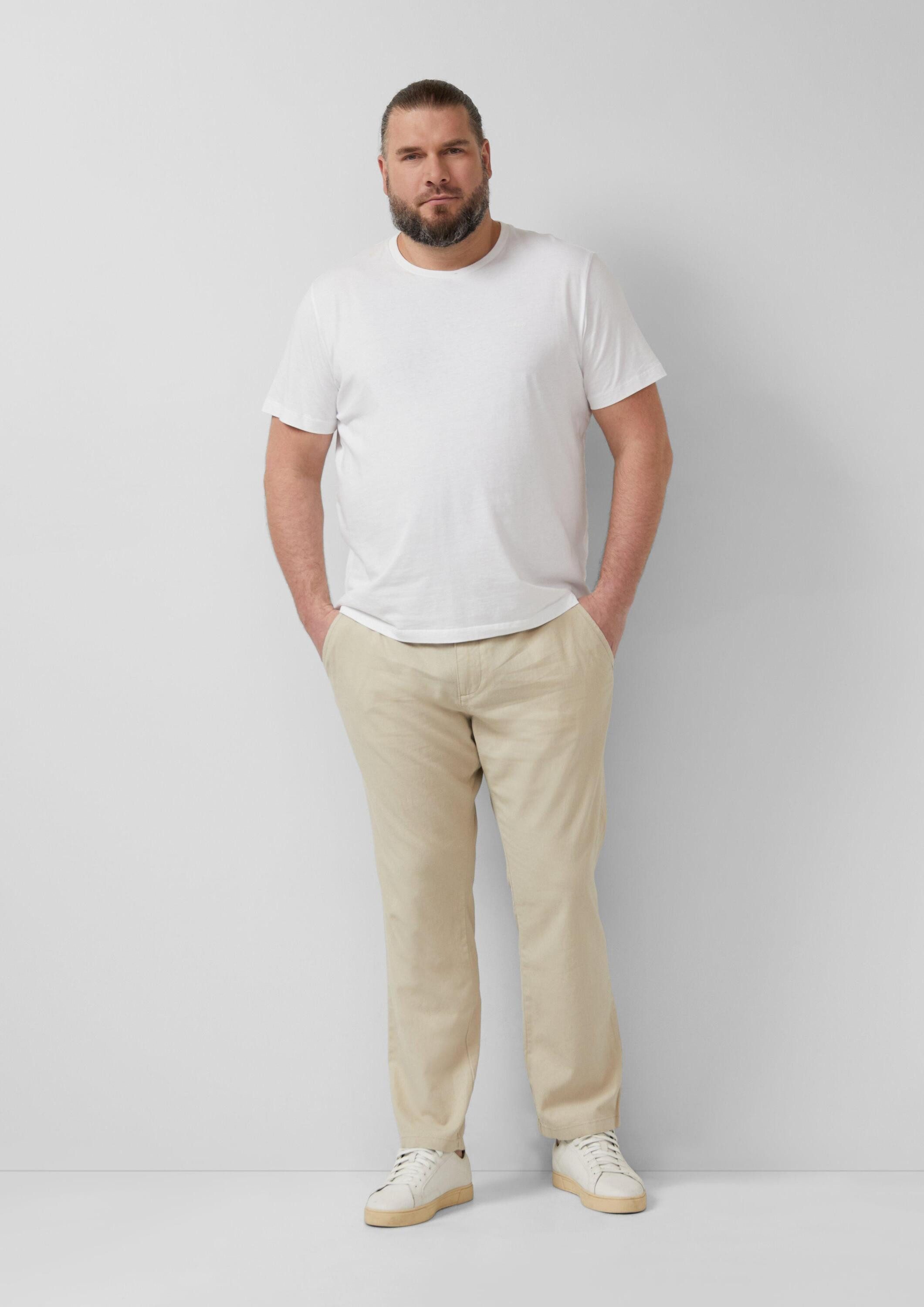 s.Oliver Chinos Hose DETROIT Leinenmixhose im Relaxed Fit