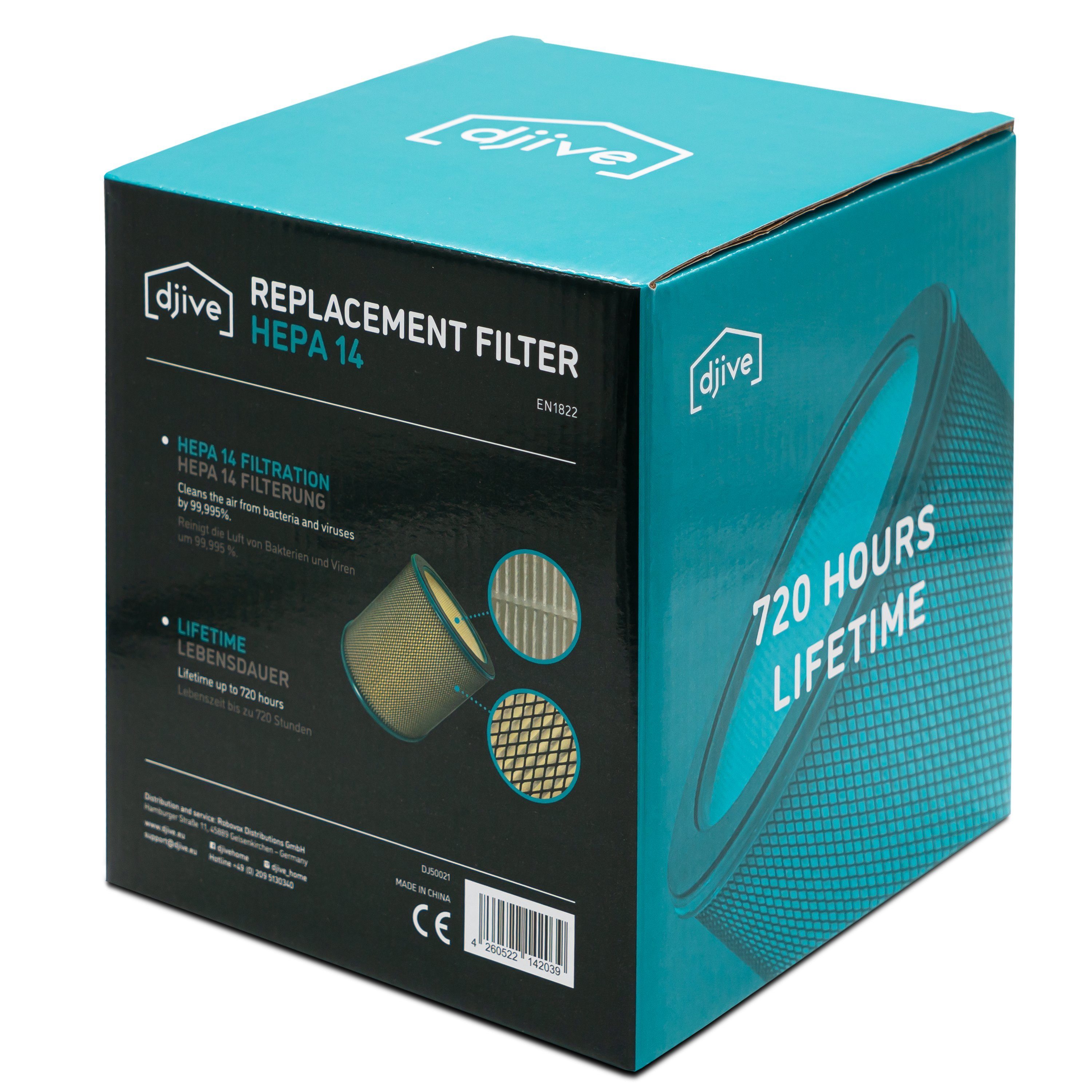 djive HEPA-Filter H14, Zubehör für djive günstig online kaufen