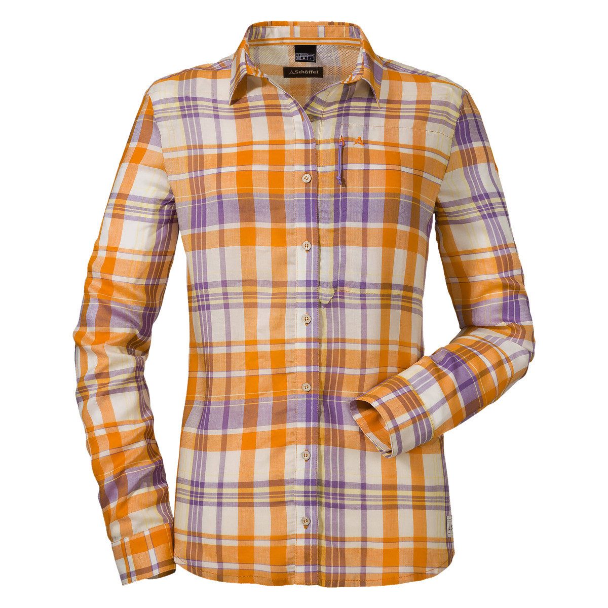 Schöffel Langarmbluse Kapstadt Damen Hemd, Dress, Oberteil, Hemdbluse, Oberbekleidung
