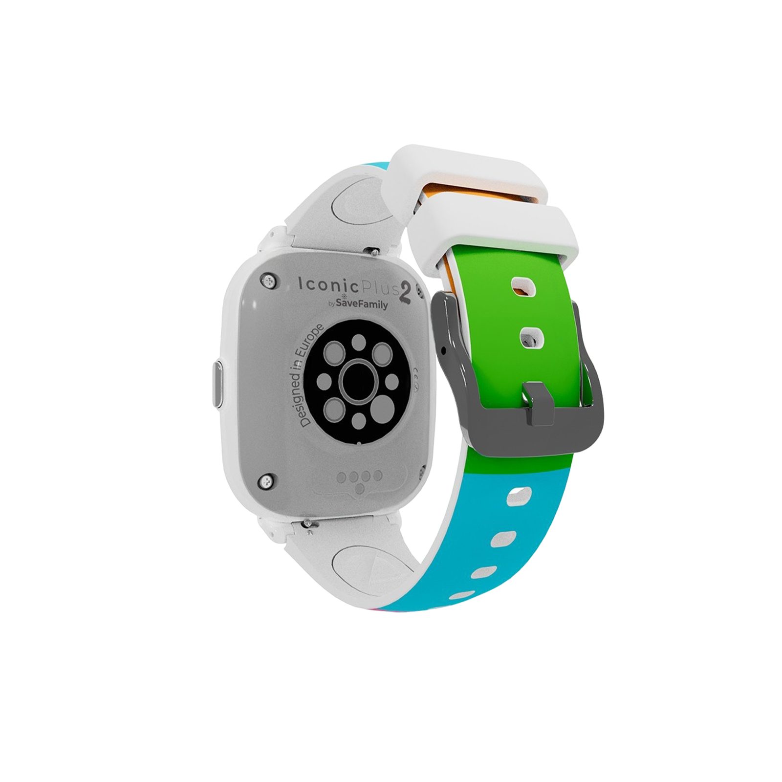 SaveFamily Iconic Plus 2 Kinderuhr mit GPS & Anruffunktion Smartwatch, 4G