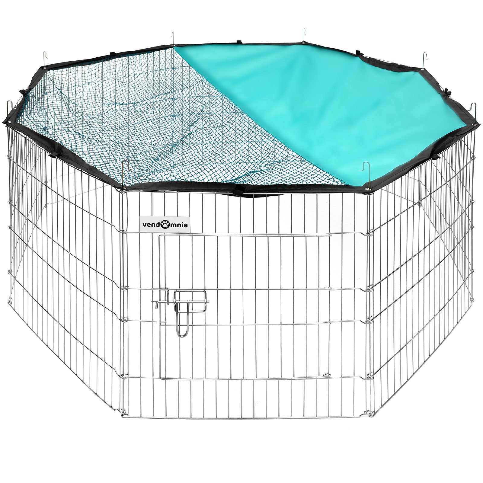 VENDOMNIA Freigehege Freilaufgehege für Kleintiere Haustiere, Tür - Netz, S günstig online kaufen