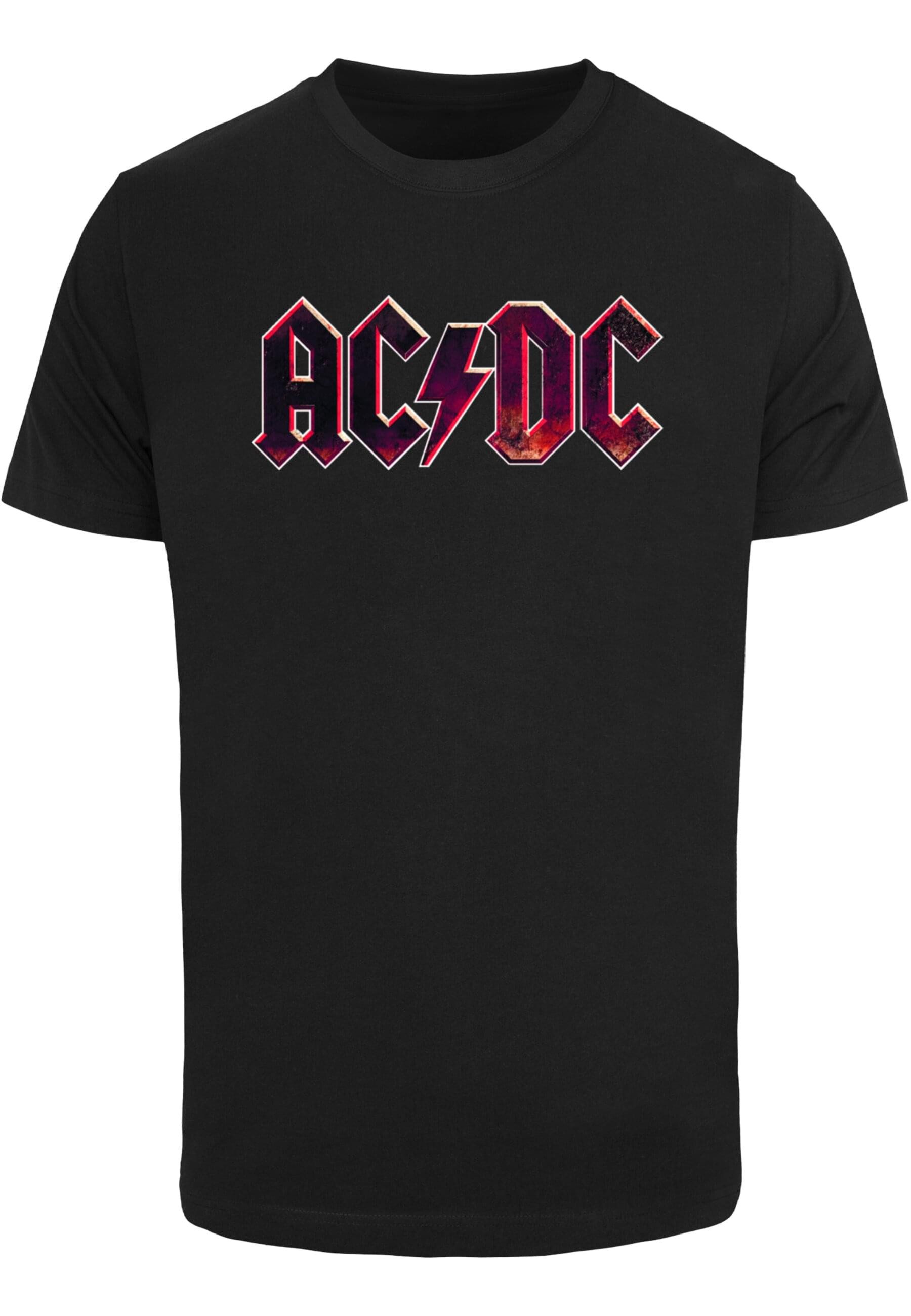 Merchcode T-Shirt Merchcode Herren ACDC - Distressed Logo T-Shirt (1-tlg) günstig online kaufen