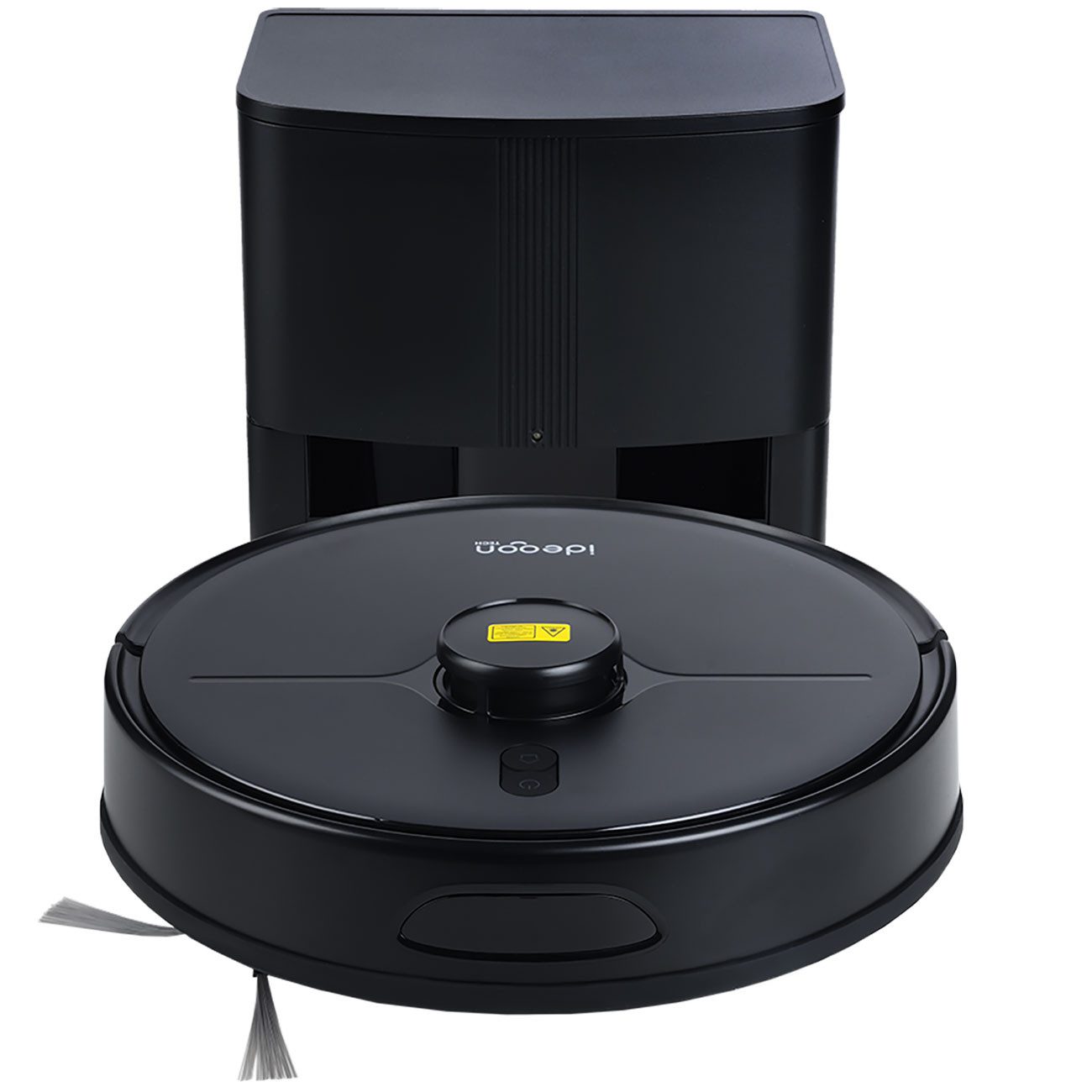 shop'n smile ideoon Saugroboter mit Wischfunktion Ultimativer 2-in-1 Saug Wisch Roboter 6000 Pa 600 W, 600 W, mit Beutel, Laser-Navigation & App-Steuerung, 5000mAh Akku, 250 ml Wassertank