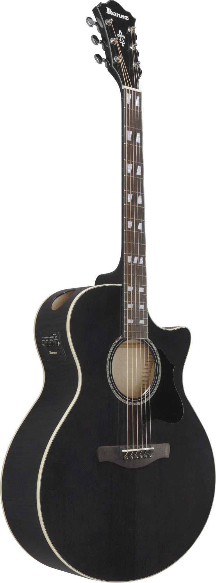 Ibanez Westerngitarre AE170-TBK Transparent Black High Gloss, AE, Akustikgitarre mit Tonabnehmer