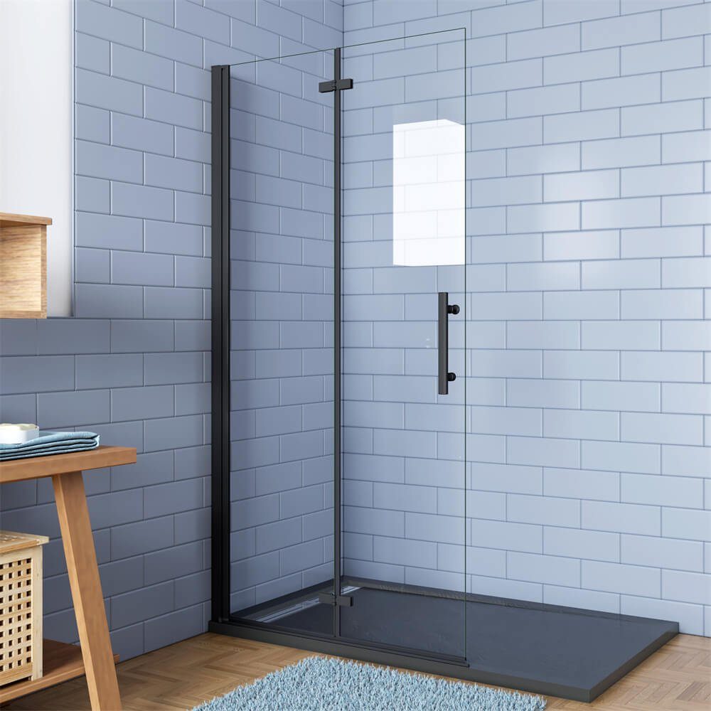 duschspa Duschwand Duschwand Duschtür Glaswand Faltwand Duschtrennwand Walk günstig online kaufen