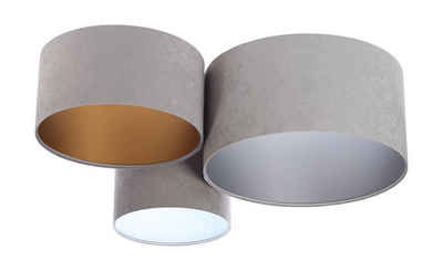 ONZENO Deckenleuchte Trio Pure Arcane 1 75x34x34 cm, einzigartiges Design und hochwertige Lampe