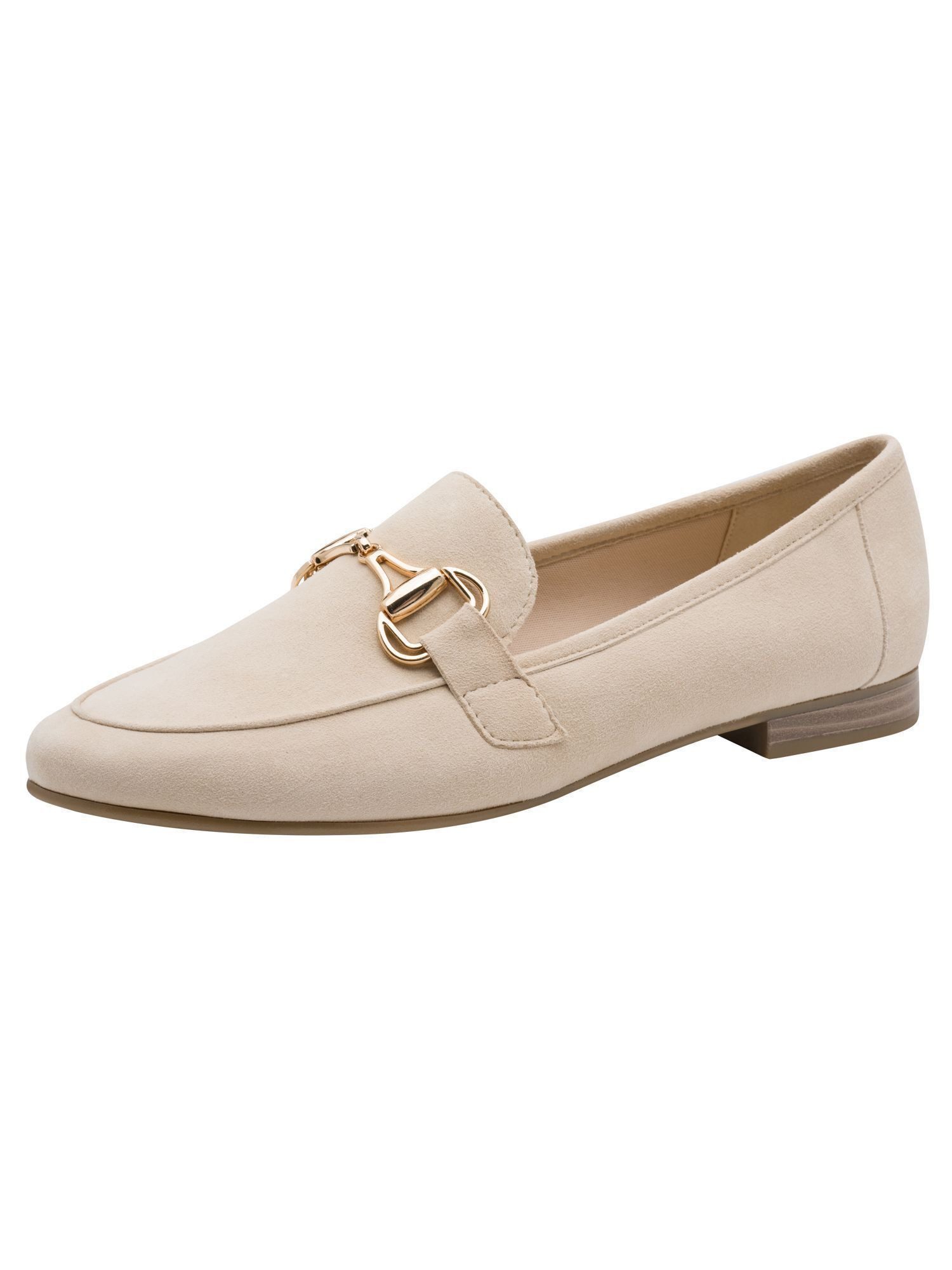MARCO TOZZI FEEL, MT Soft Lining aus Leder Blockabsatz Slipper FEEL