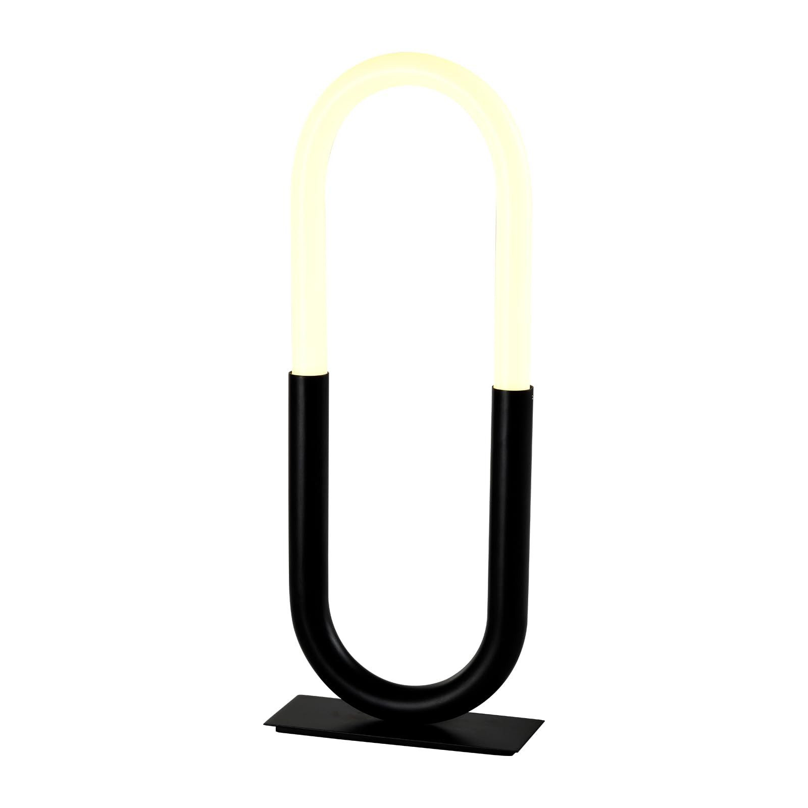 LQWELL LED Tischleuchte Modern Tischleuchte LED Lampe Nachttischlampe Innenbeleuchtung, LED fest integriert, warmweiß-kaltweiß(3000K), Metall Schreibtischlampe Esstischlampe, Nachttischleuchte, für Schlafzimmer Esszimmer Bibliothek Museum Studio Büro Bar Geschäft