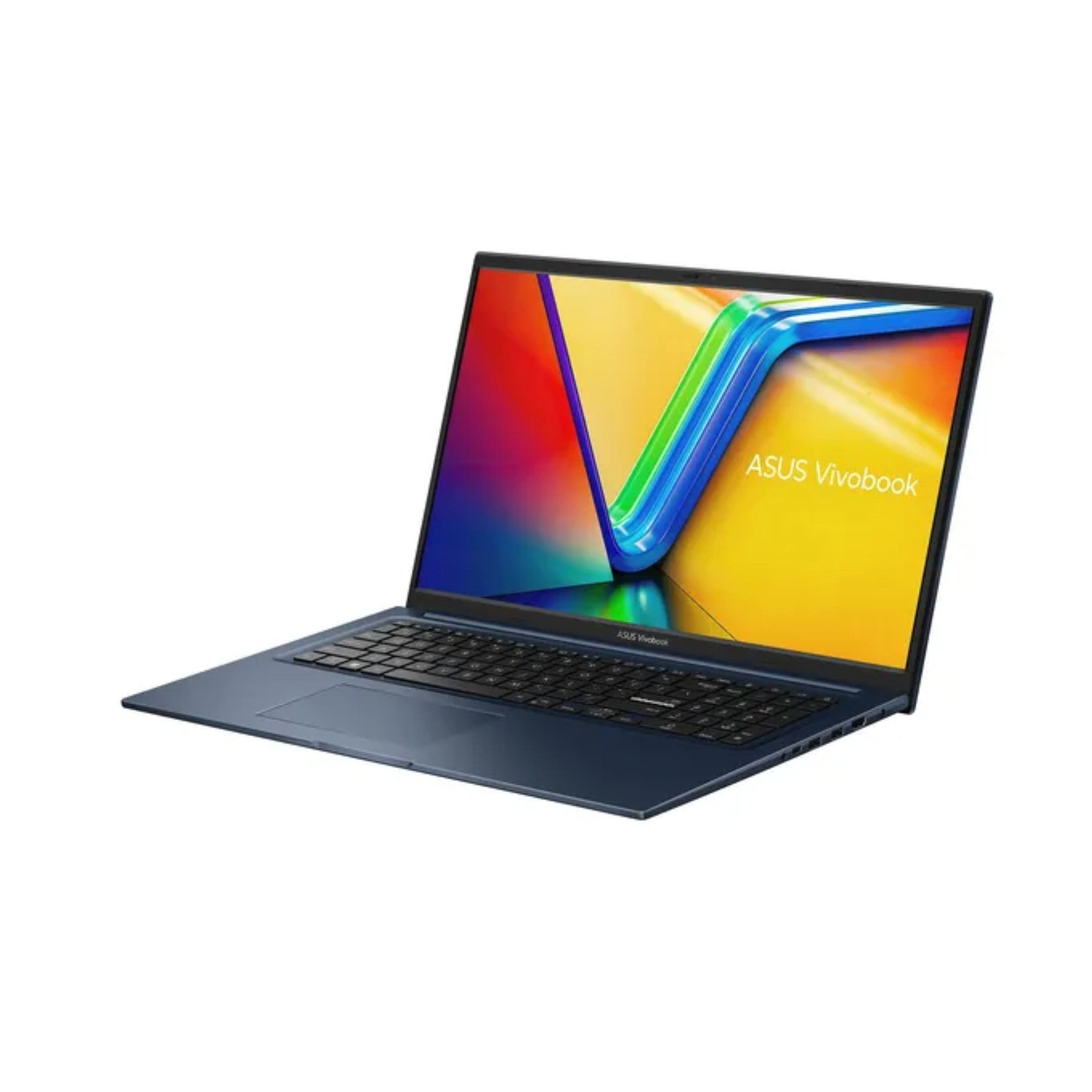 Asus VivoBook X170, Core i5-120U, Tastaturbeleuchtung Business-Notebook (44 cm/17.3 Zoll, Intel Core i5 120U, Intel UHD Grafik, 8 GB, 500 GB SSD, Windows 11 Pro, MS Office 2024 Pro Dauerlizenz, beleuchtete Tastatur)