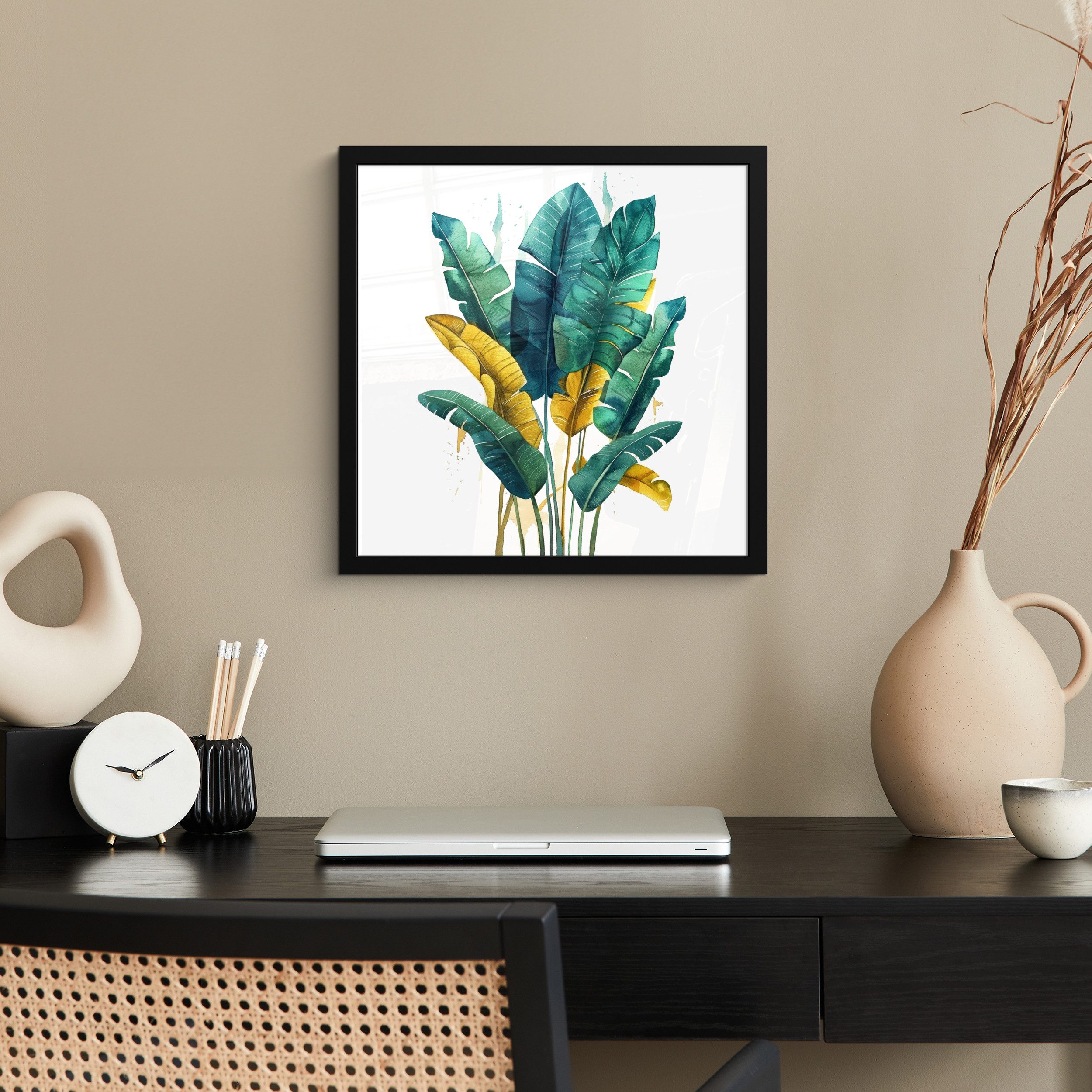 MuchoWow Poster Blätter - Grün - günstig online kaufen