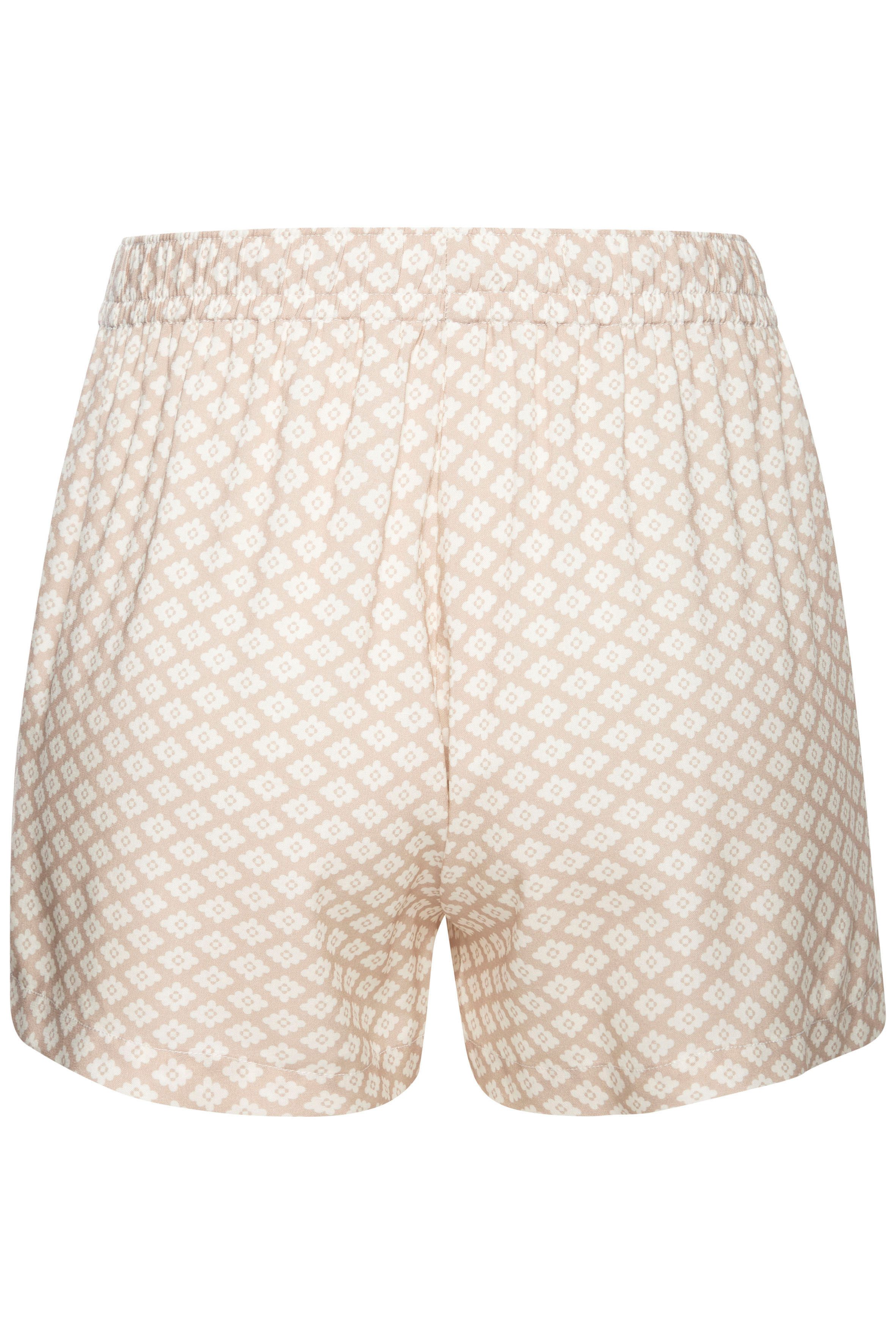 LASCANA Pyjamashorts mit edlem Allover-Muster