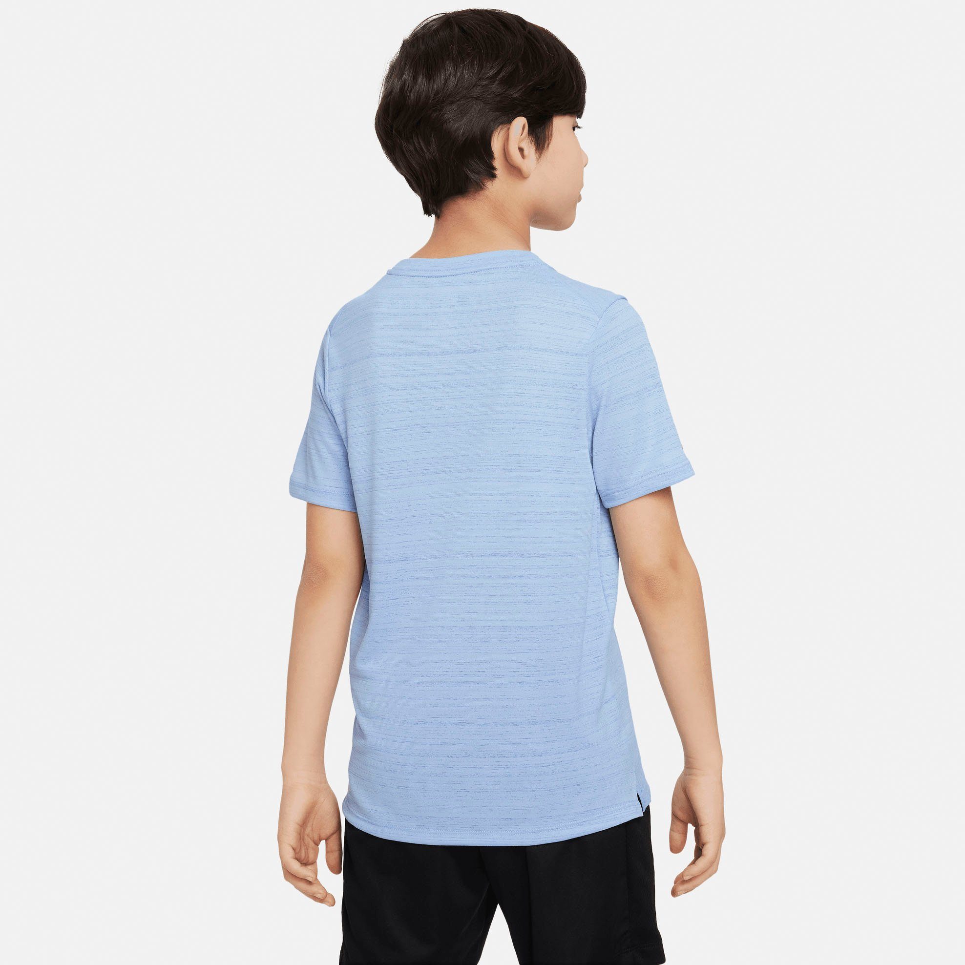 Big Miler Trainingsshirt Top blau Nike Dri-FIT (Boys) Training Kids'