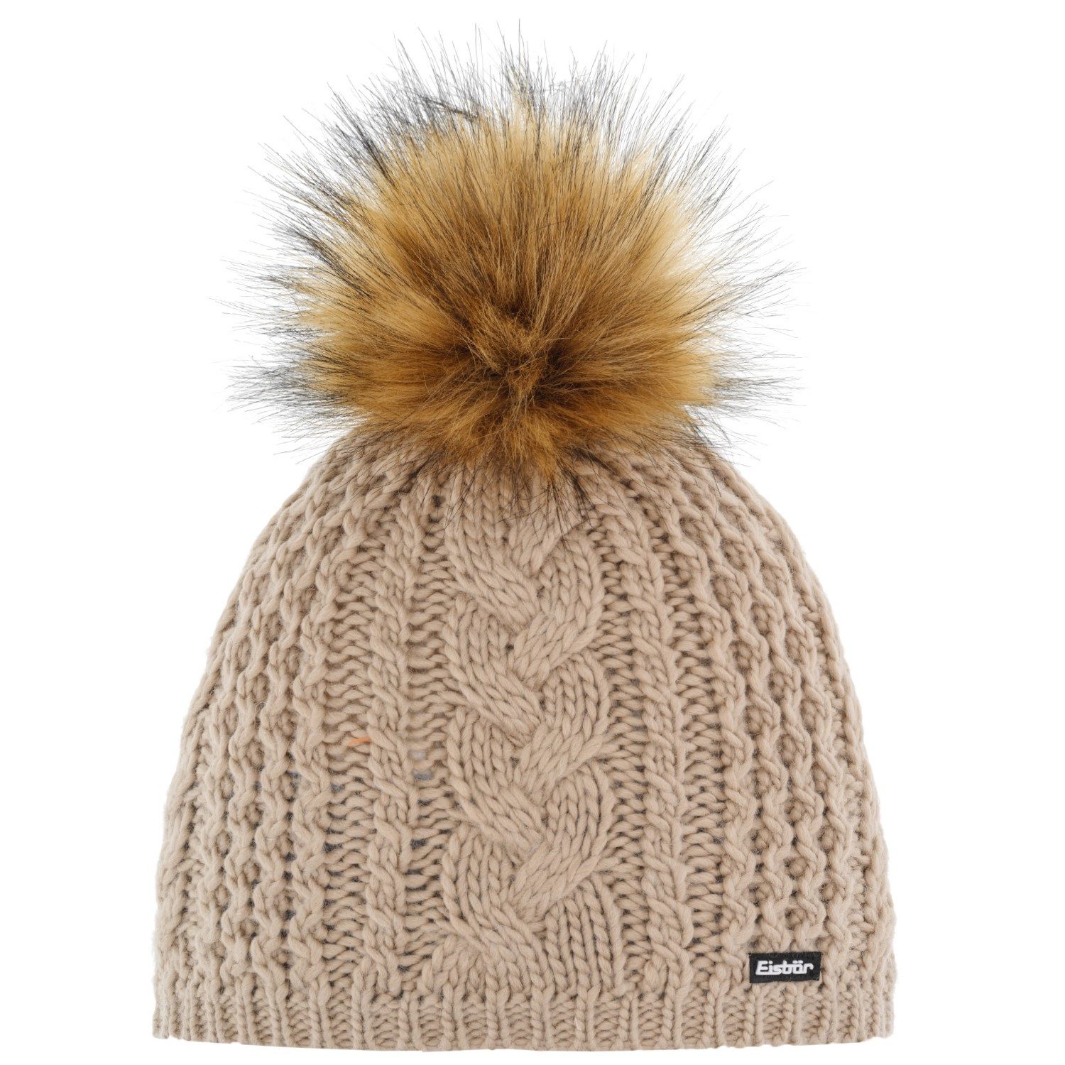 Eisbär Strickmütze Afra Lux Mütze mit Bommel (stück)