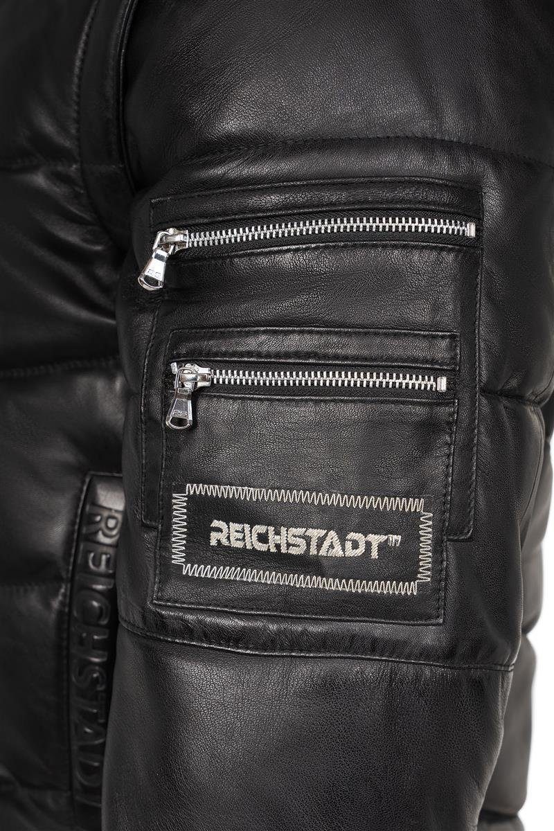 Bomberjacke Herren Regular Fit Echtleder Echtleder 22RS032LUX