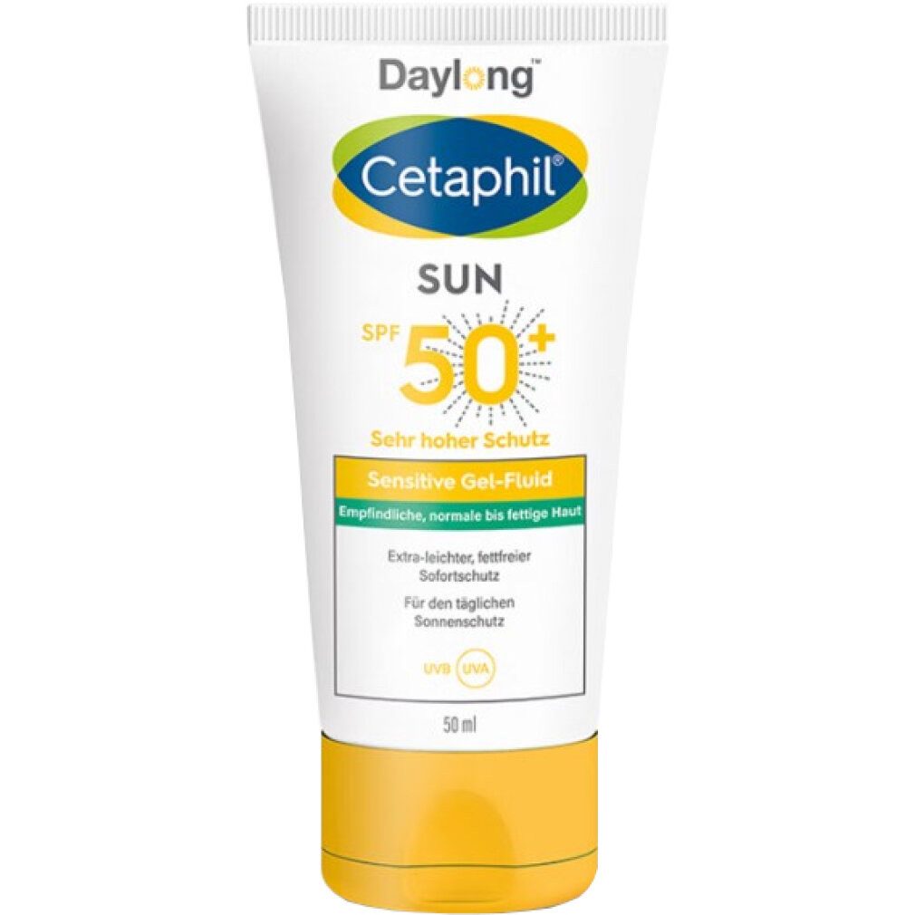 Daylong Körperpflegemittel Sunscreen gel fluid for sensitive SPF 50+ Cetaphil Sun 50ml