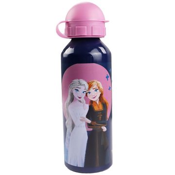 Disney Trinkflasche Disney Die Eiskönigin Alu Wasserflasche Flasche, 520 ml