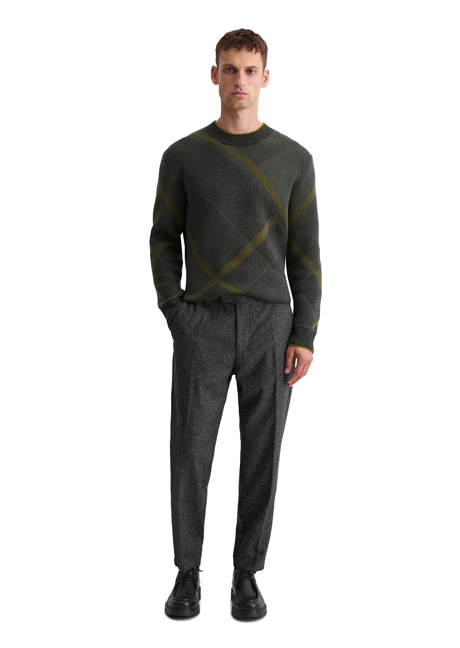 Marc O'Polo 5-Pocket-Hose Belsbo aus Schafwoll-Mix