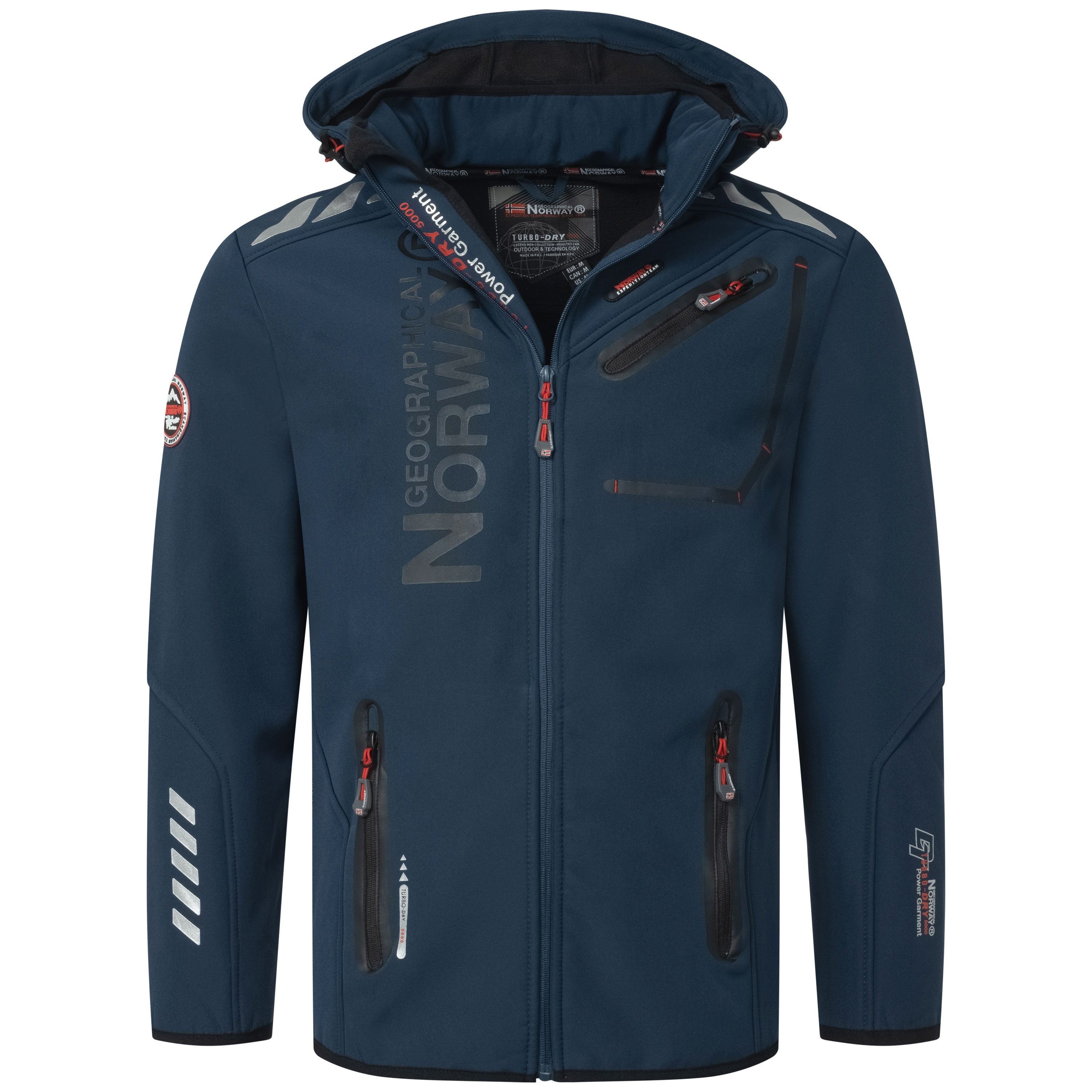 Geographical Norway Softshelljacke Herren Jacke Herbst Winter Regen Übergan günstig online kaufen