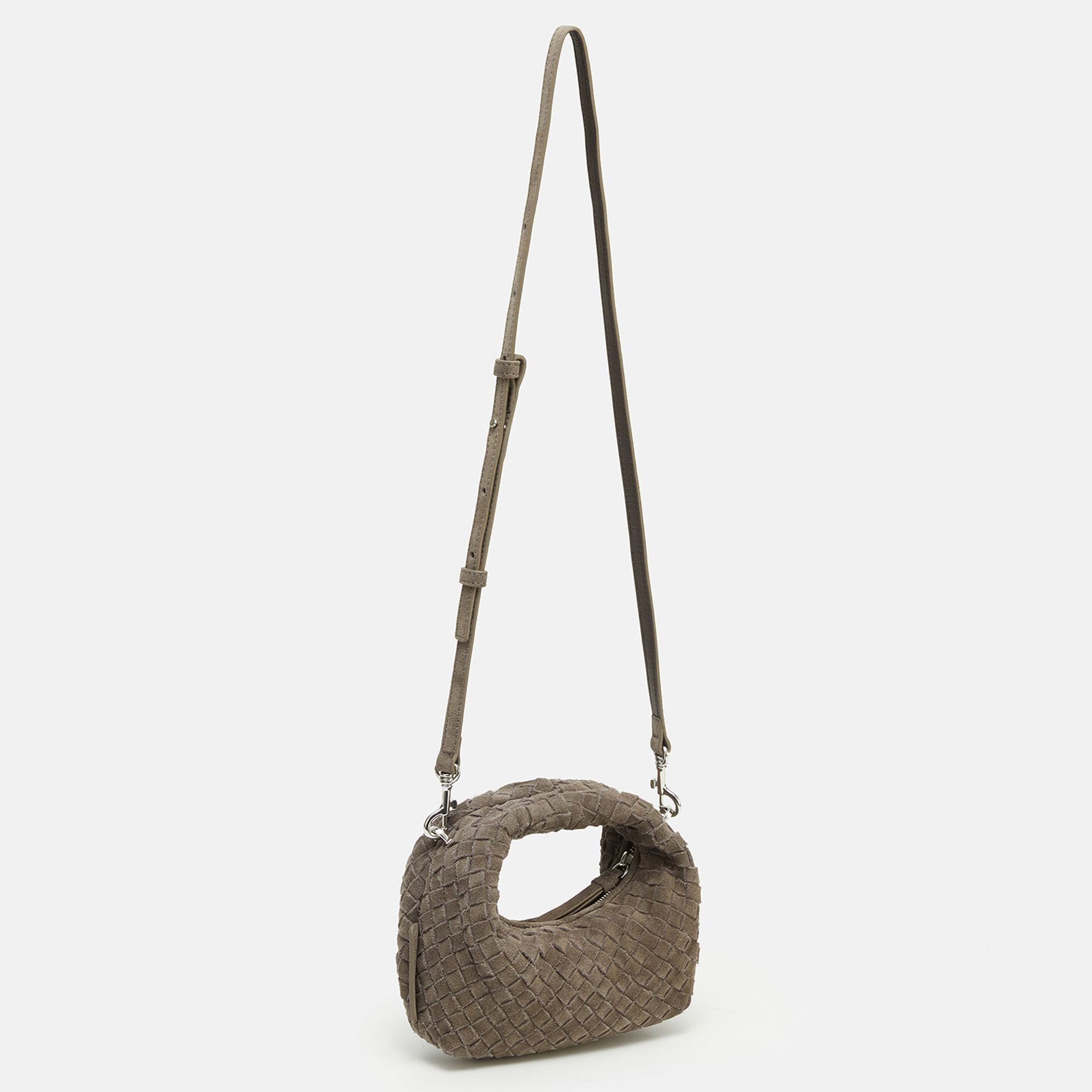 Les Visionnaires Henkeltasche Greta Micro weave, Leder