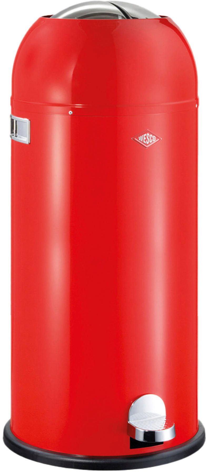 WESCO Mülleimer Kickmaster Maxi, Abfallsammler mit Dämpfer, 40 Liter