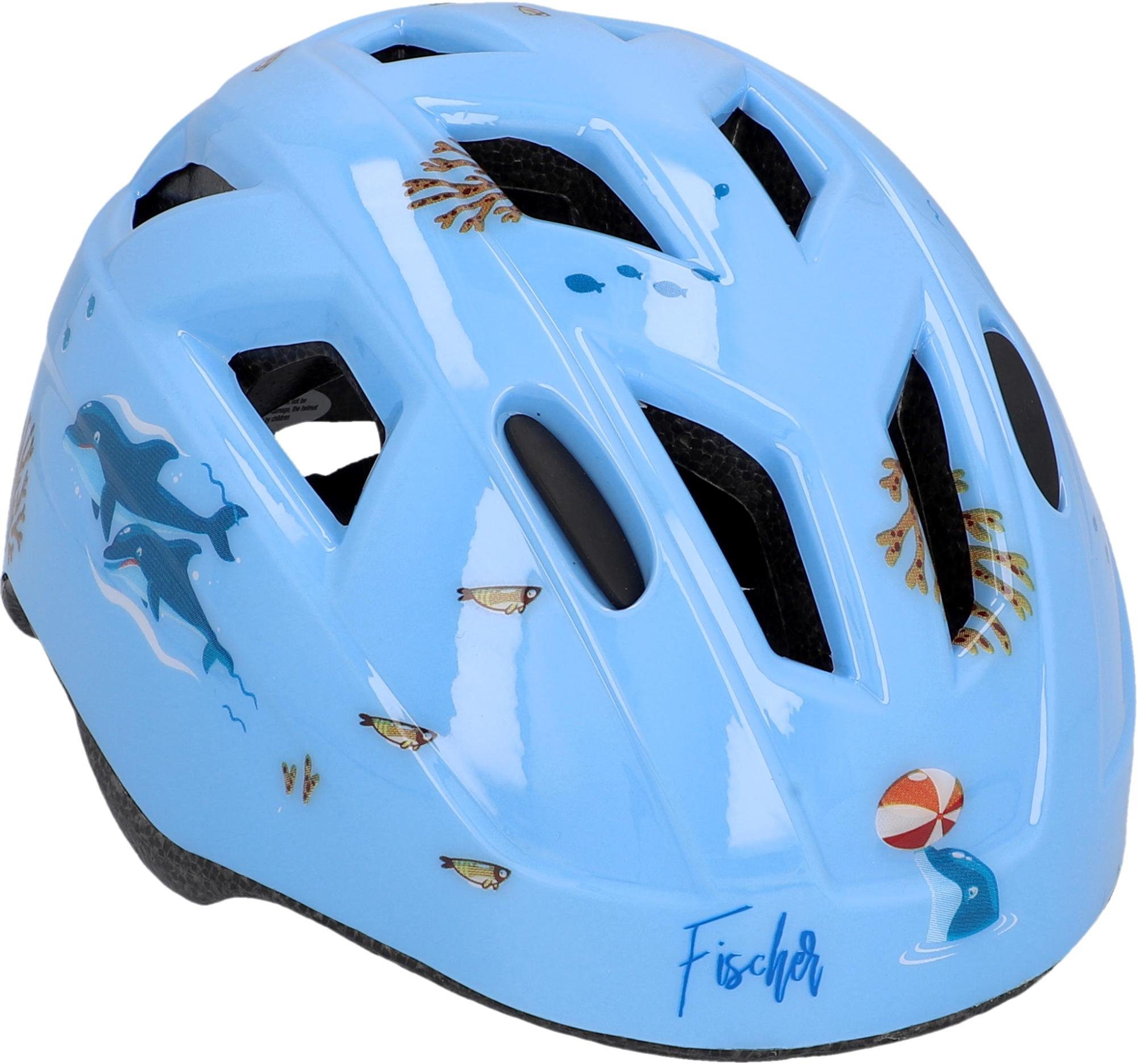 FISCHER Fahrrad Kinderfahrradhelm Plus Dolphin XS/S