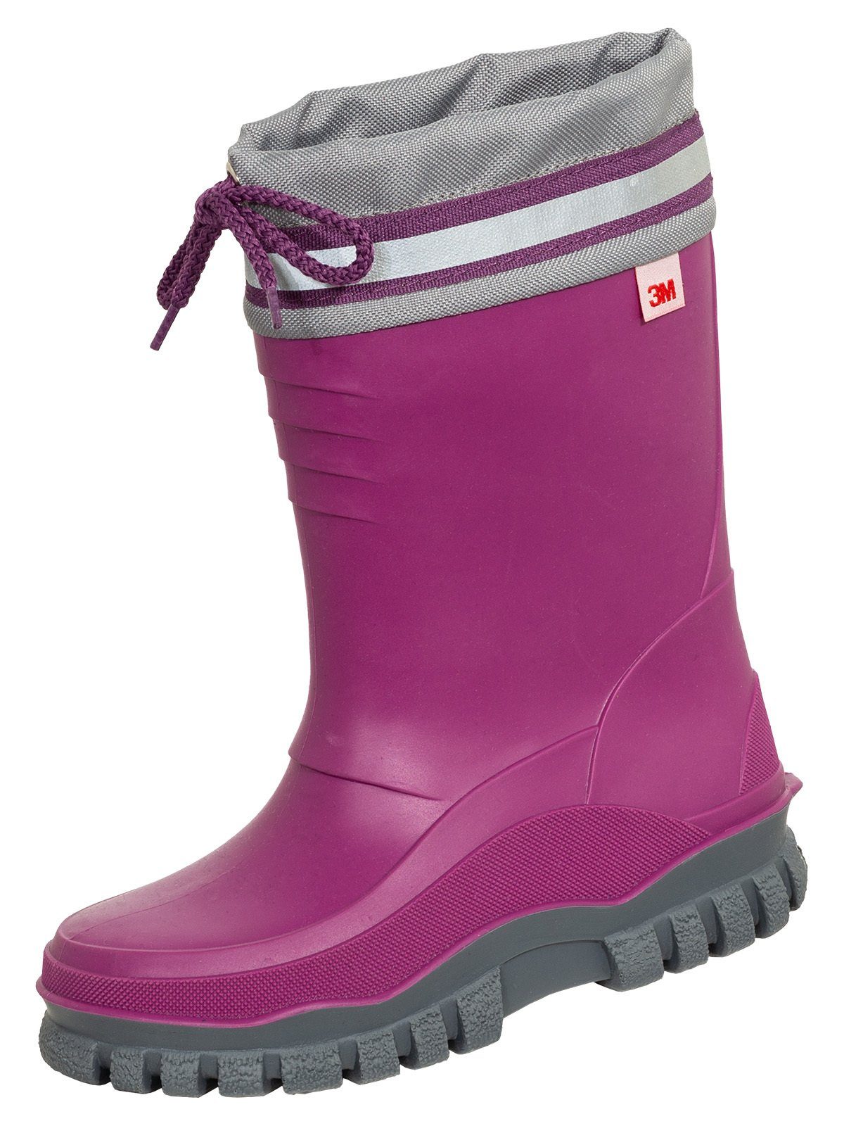 Bockstiegel Arktis Kinderwinterstiefel gefüttert Gummistiefel