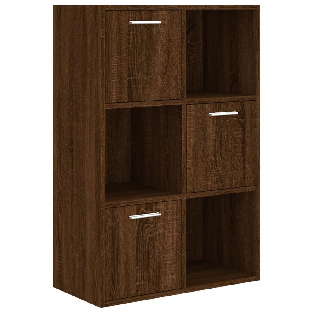 cm, Eiche 60x29,5x90 Bücherregal Eichen-Optik Braun Braune 1-tlg. vidaXL Lagerschrank