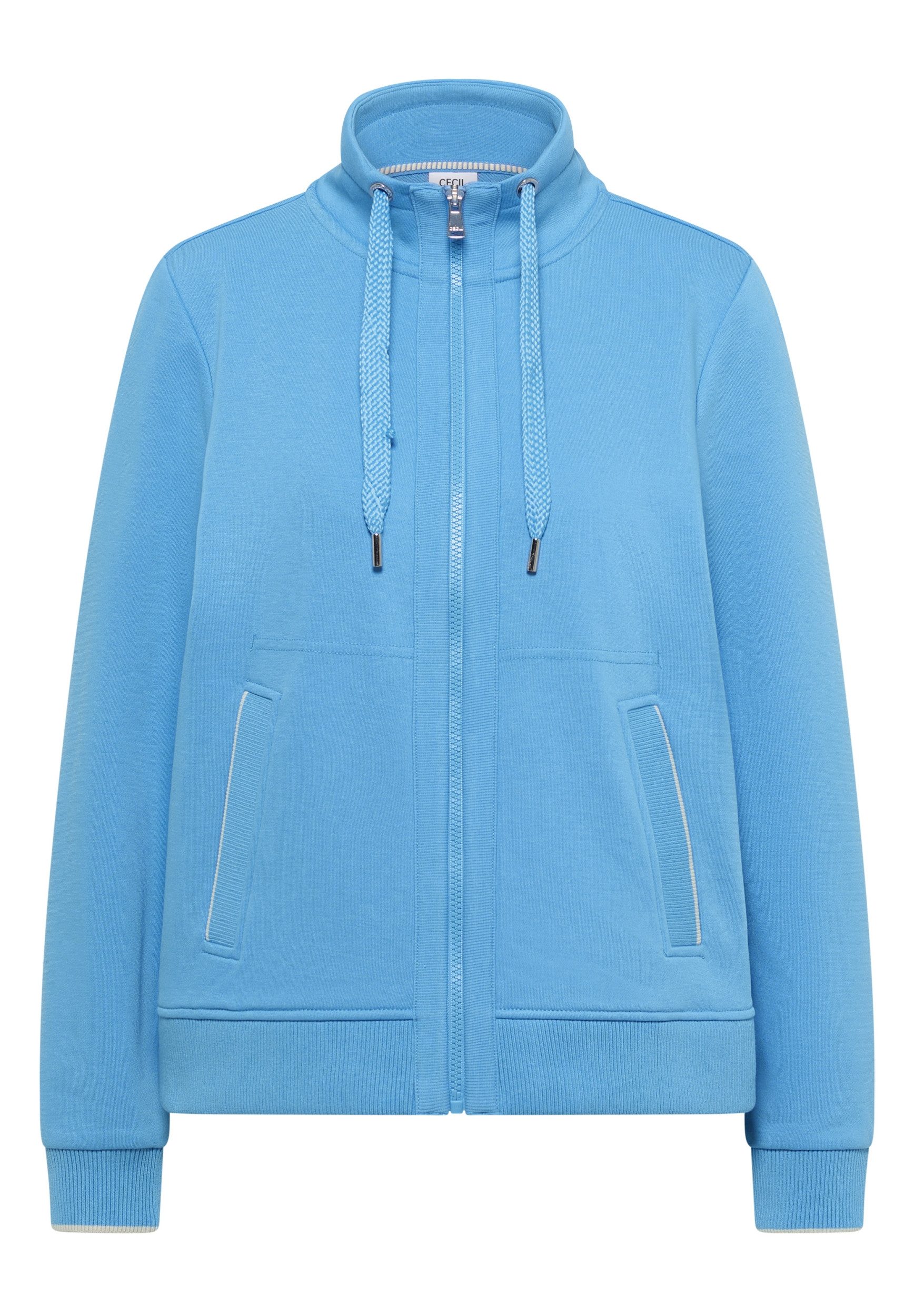CECIL Sweatjacke - Sweatjacke mit Stehkragen - Cecil TOS Sweatjacket günstig online kaufen