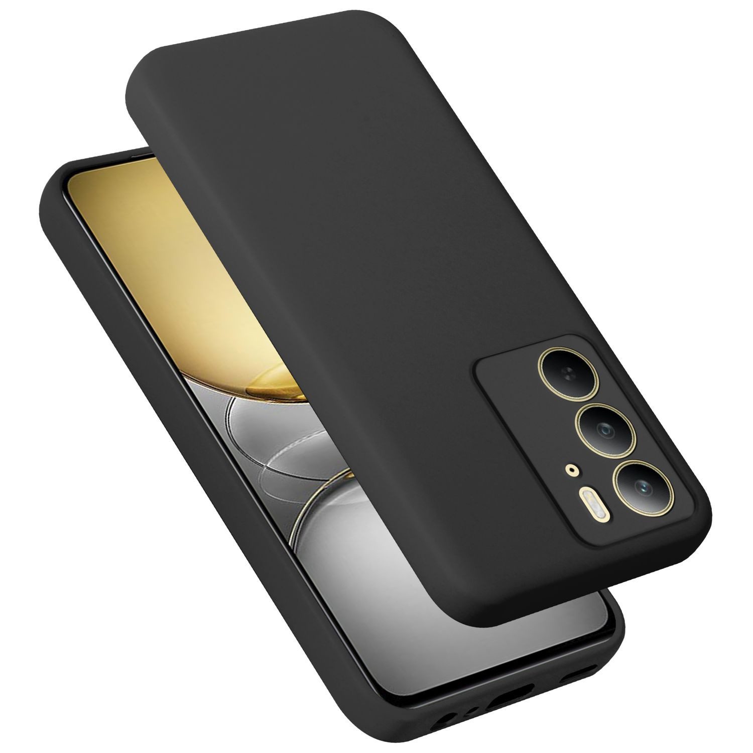 Cadorabo Handyhülle für Realme C75 Hülle Realme C75, Flexible Hülle TPU Silikon Schutzhülle Back Cover Case