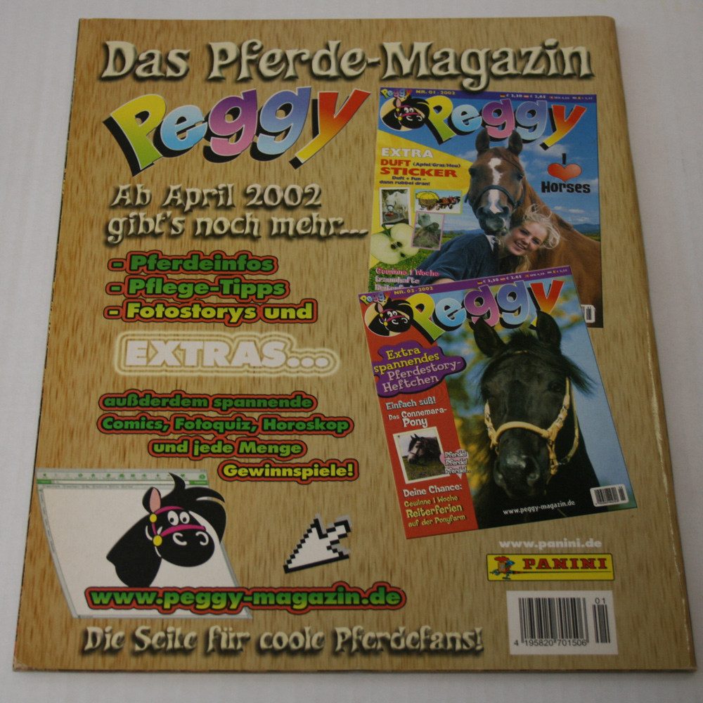 Panini Bücher-Adventskalender Peggy Traum-Stickeralbum - Sammelsticker - Album