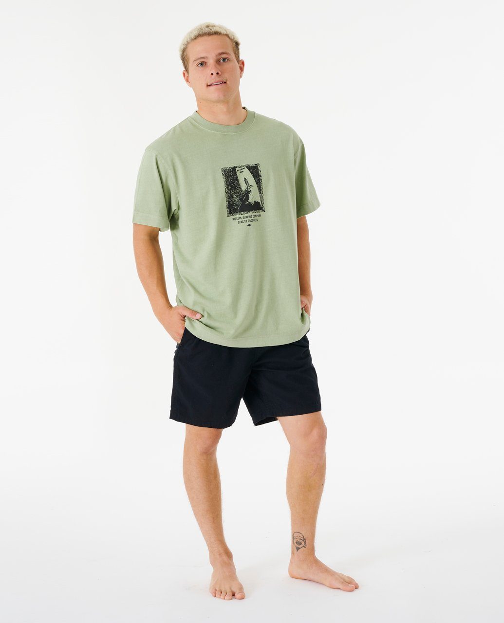 Products Print-Shirt Core Curl T-Shirt Rip Surf Quality