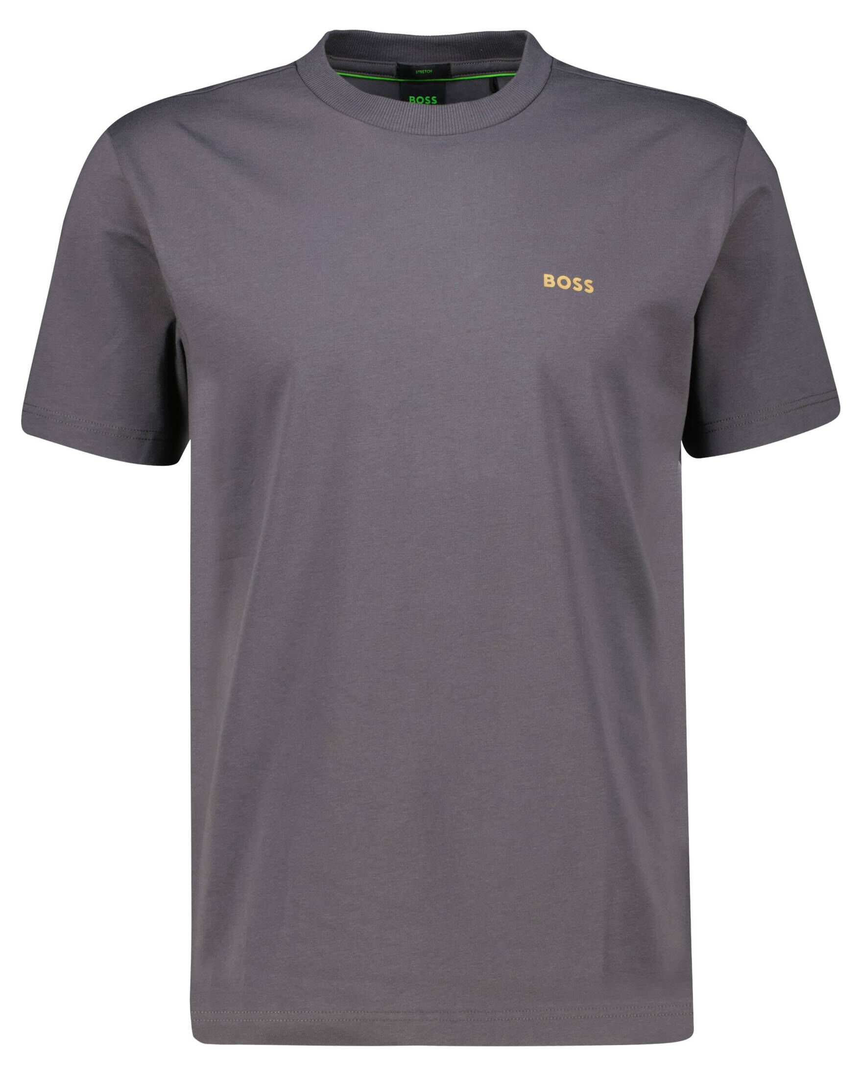 T-Shirt Herren anthrazit (1-tlg) BOSS (14) T-Shirt