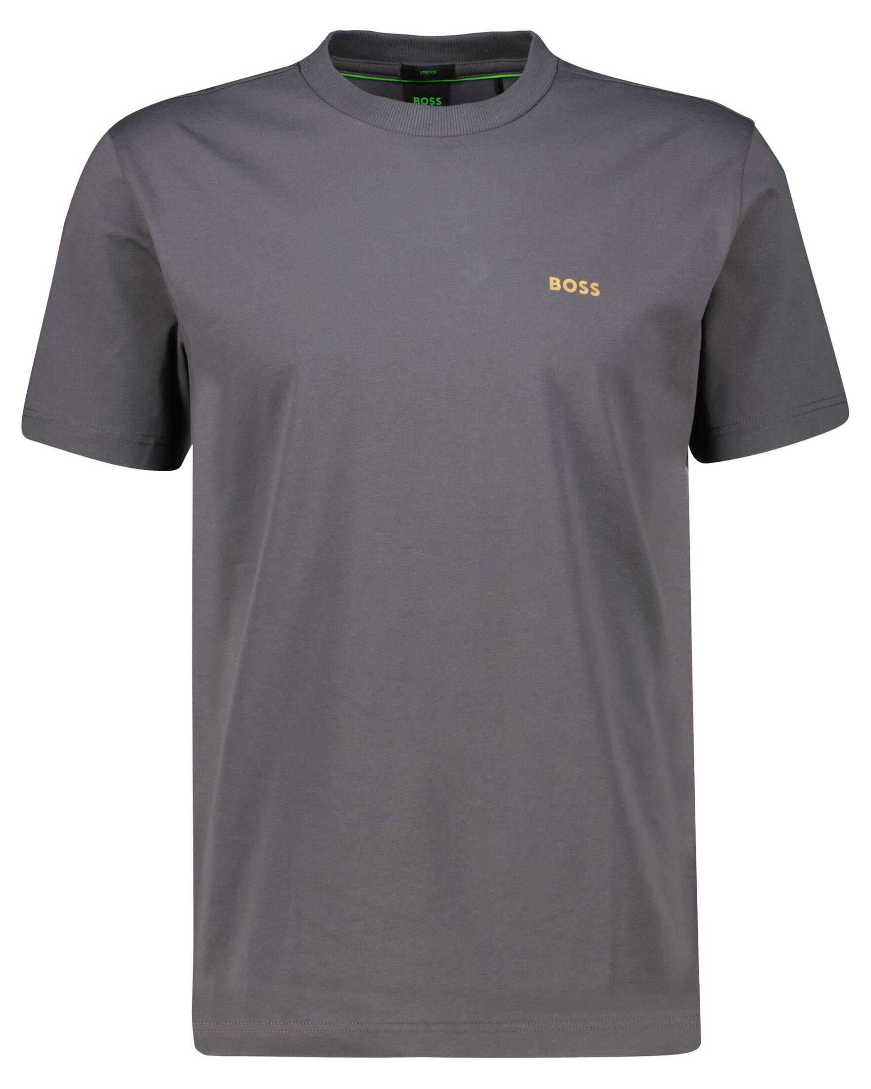 BOSS T-Shirt (14) T-Shirt (1-tlg) Herren anthrazit