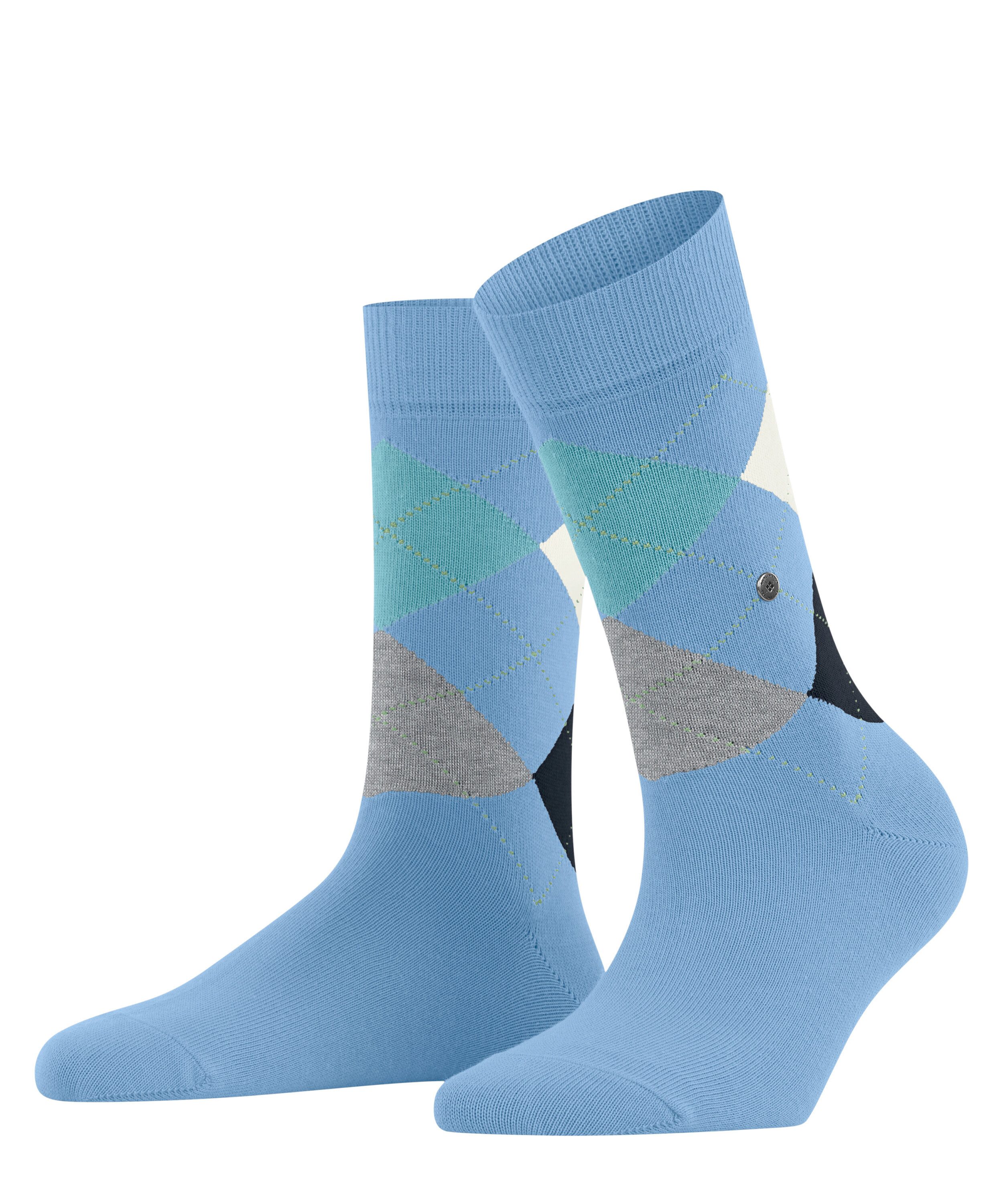 Socken Queen Socken mit vierfarbigem Argyle-Muster