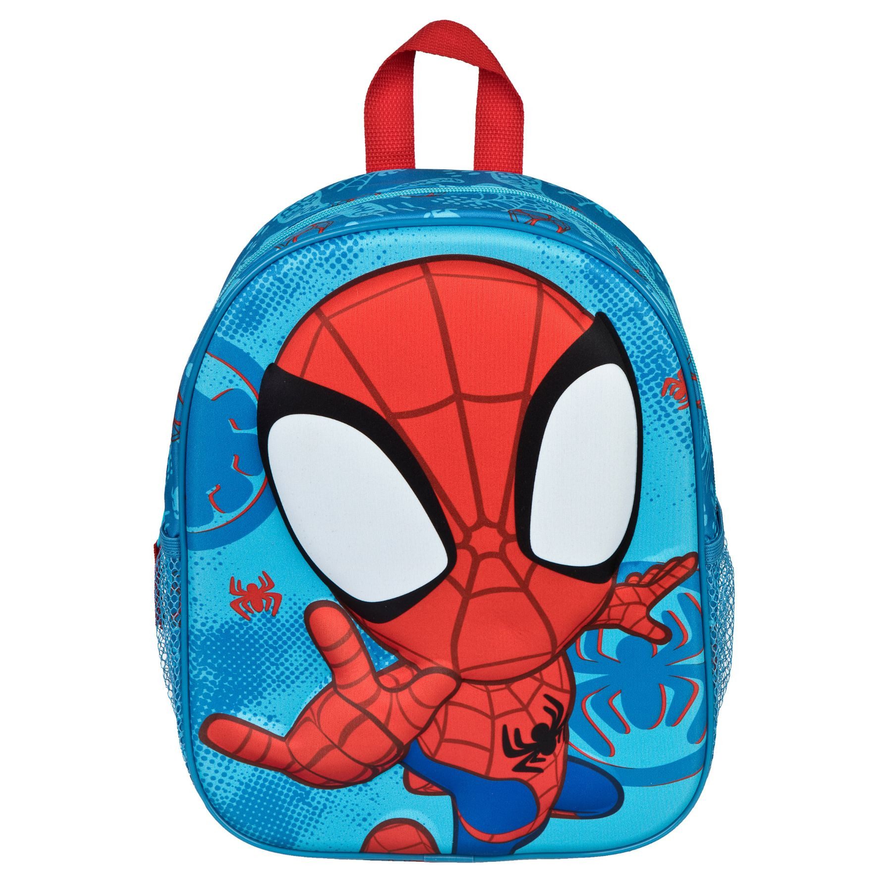 MARVEL Kinderrucksack Spidey 3D blau Backpack für Kindergarten Schule Freizeit und Reise