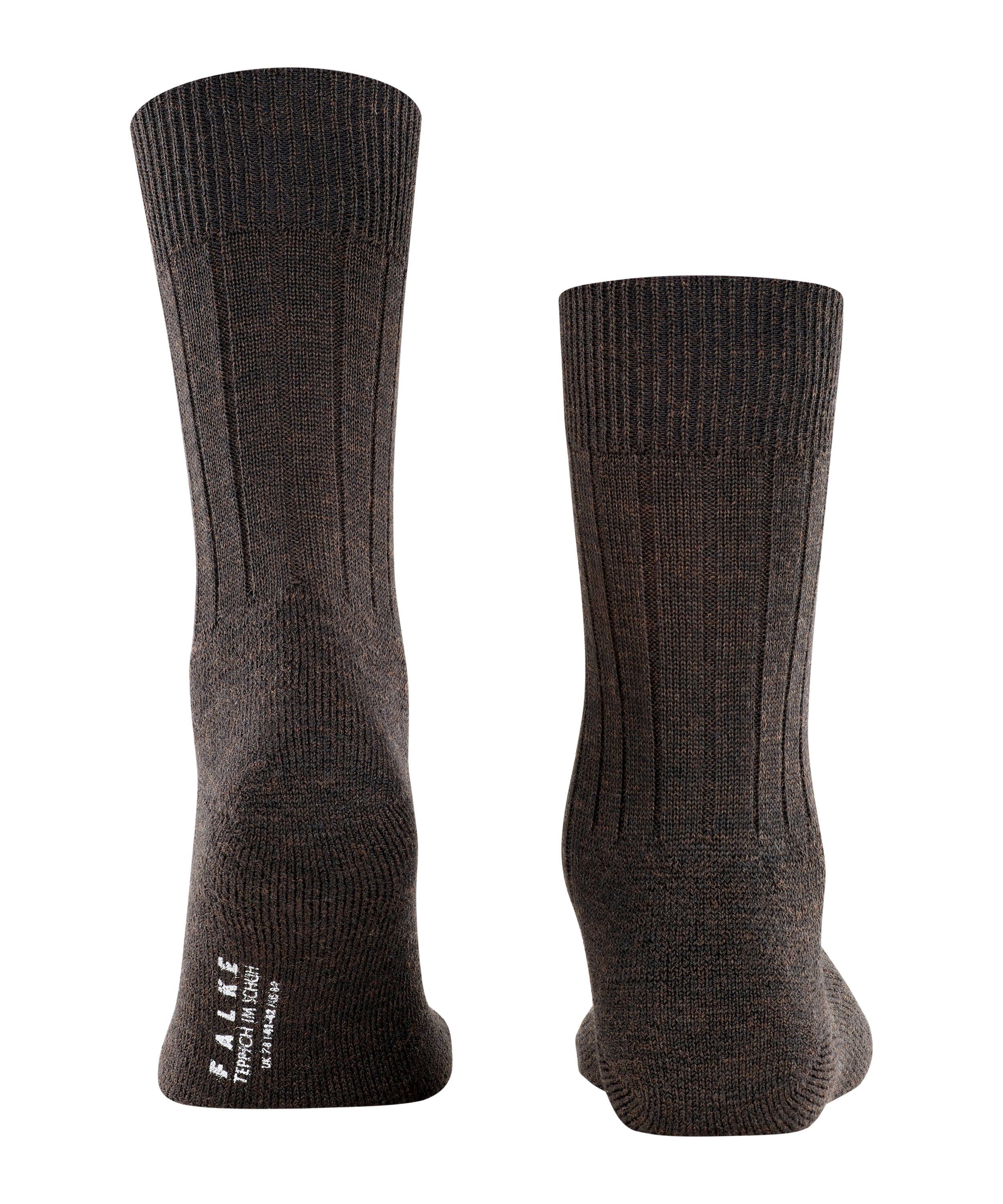 FALKE Socken Teppich im Schuh (1-Paar) dark brown (5450)