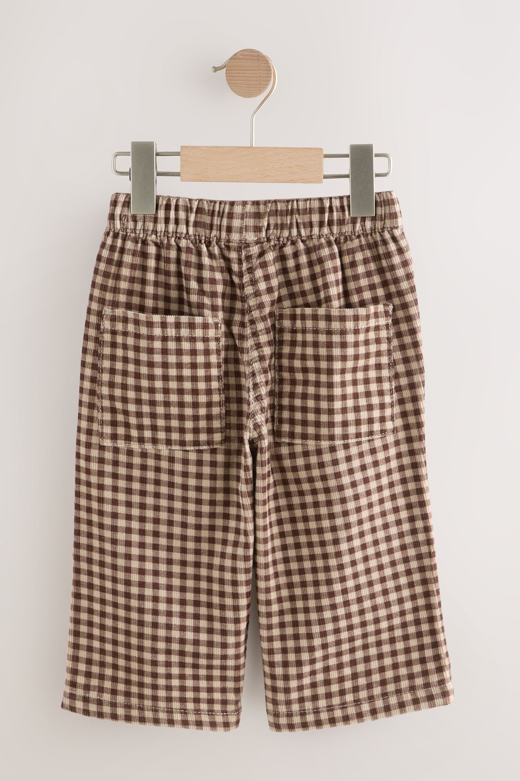 Next Cordhose Cordhose mit Vichy-Karos (1-tlg) günstig online kaufen