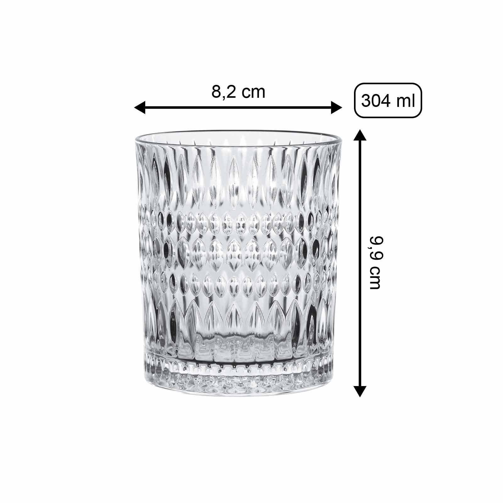 Nachtmann Gläser-Set Ethno Longdrink & Becher Set 12er Set, 12-tlg., Glas