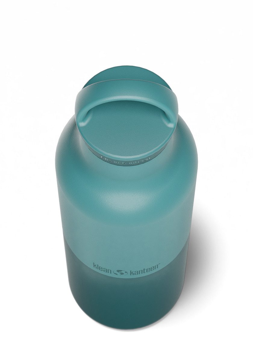 Klean Kanteen Trinkflasche Klean Isolierflasche Rise Classic 592ml Arch Loop Cap Brittany Blue