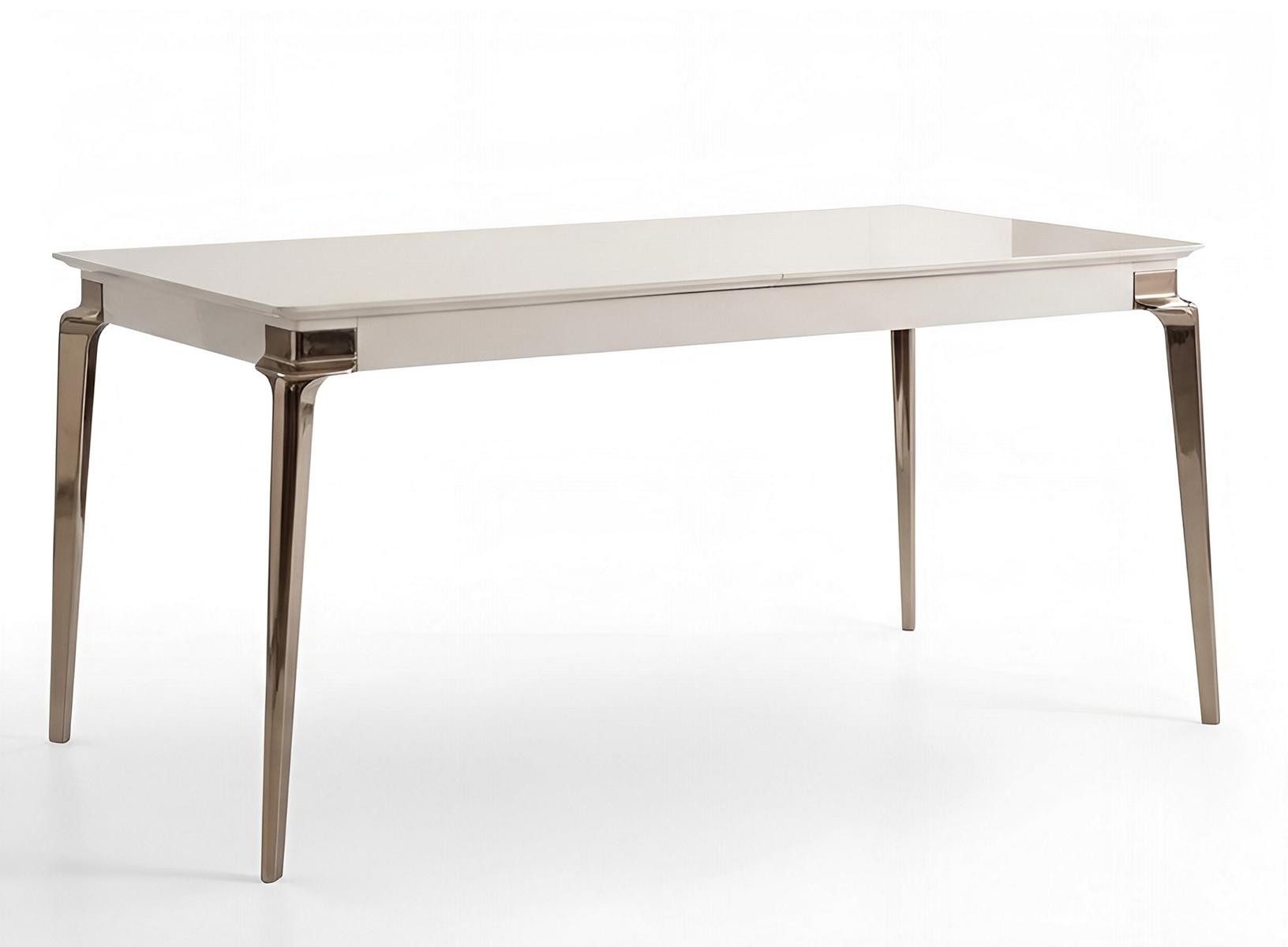 JVmoebel Esstisch Esstisch Modern Weiß Prestigeträchtig Edel Monumental Minimalistisch, Made in Europa