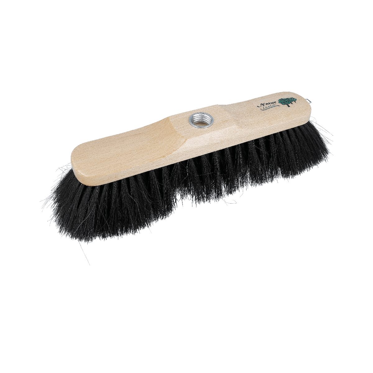 EUROHOME Kehrgarnitur Kehrbesen aus Naturholz - Zimmerbesen mit Gewinde, (1-tlg., Besen 31 cm), Besenkopf mit hochwertigem Rosshaar - Stubenbesen