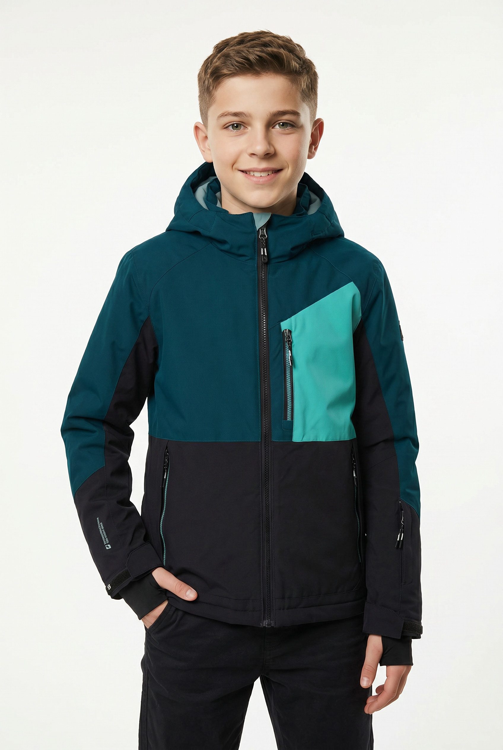 Killtec Funktionsjacke KSW 206 BYS SKI JCKT für Kinder, mit verschweißten Nähten, wind- und wasserdicht