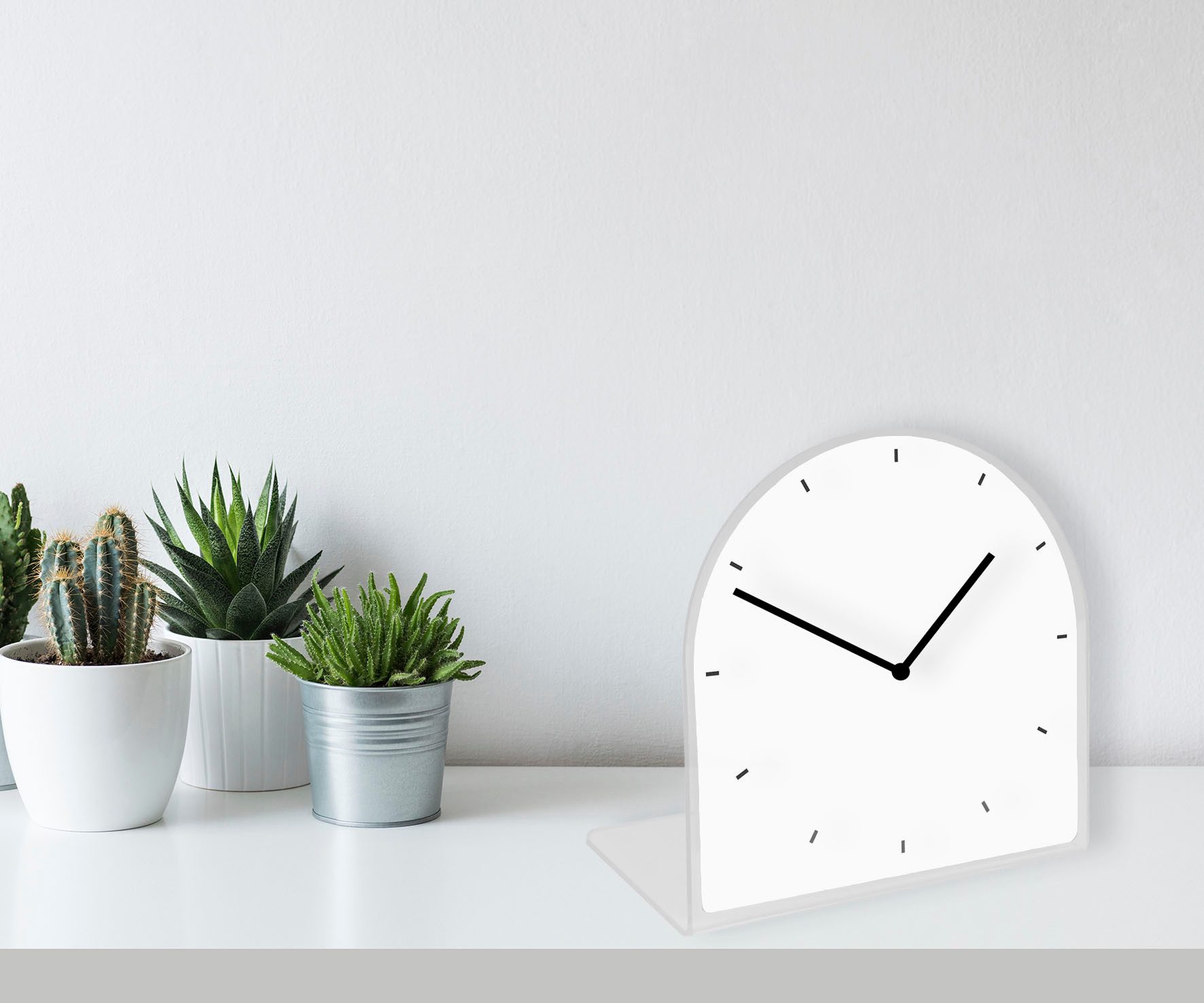 queence Tischuhr Helene Tisch, Uhr, modern, geräuschlos günstig online kaufen