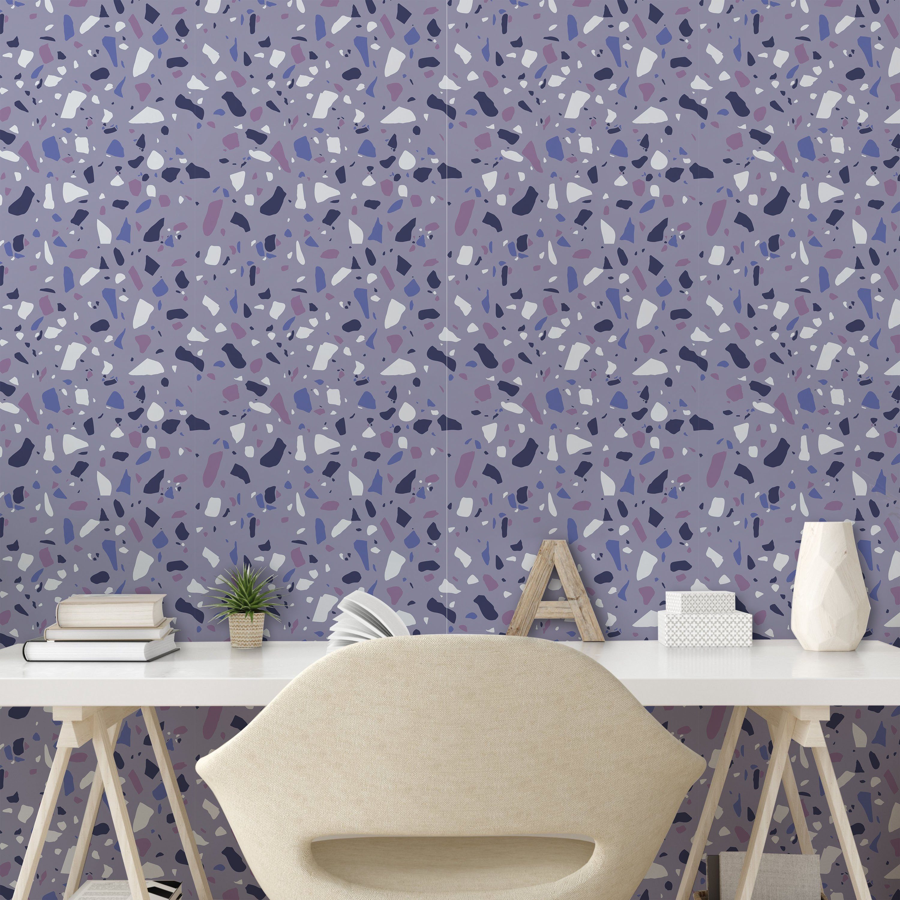 Abakuhaus Abstrakt wie Formen Wohnzimmer Mineral Vinyltapete Steine selbstklebendes Küchenakzent,
